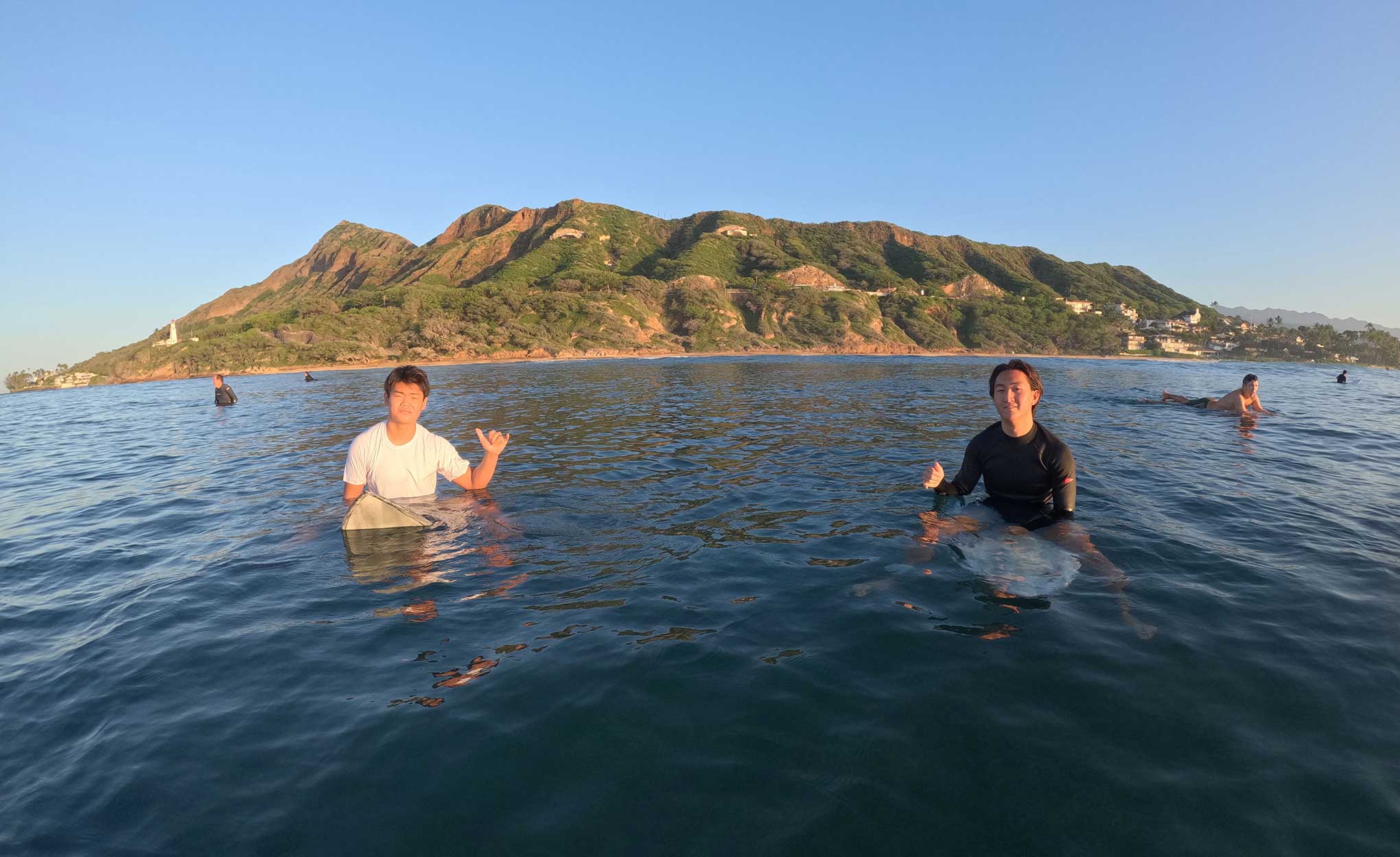 サーフィンレッスン in ハワイ 2026年1月9日