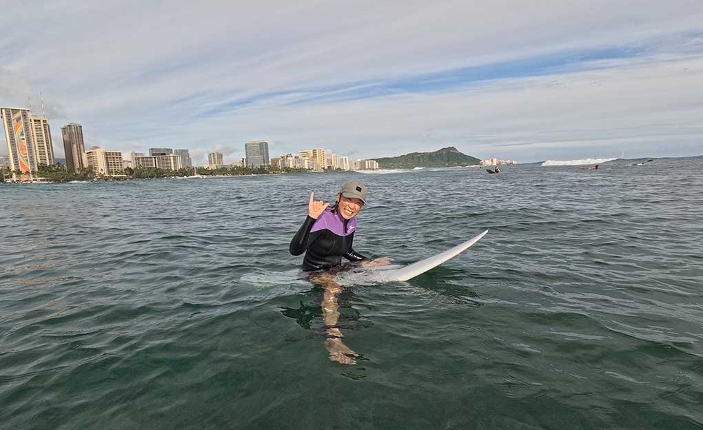 サーフィンレッスン in ハワイ 2026年4月17日