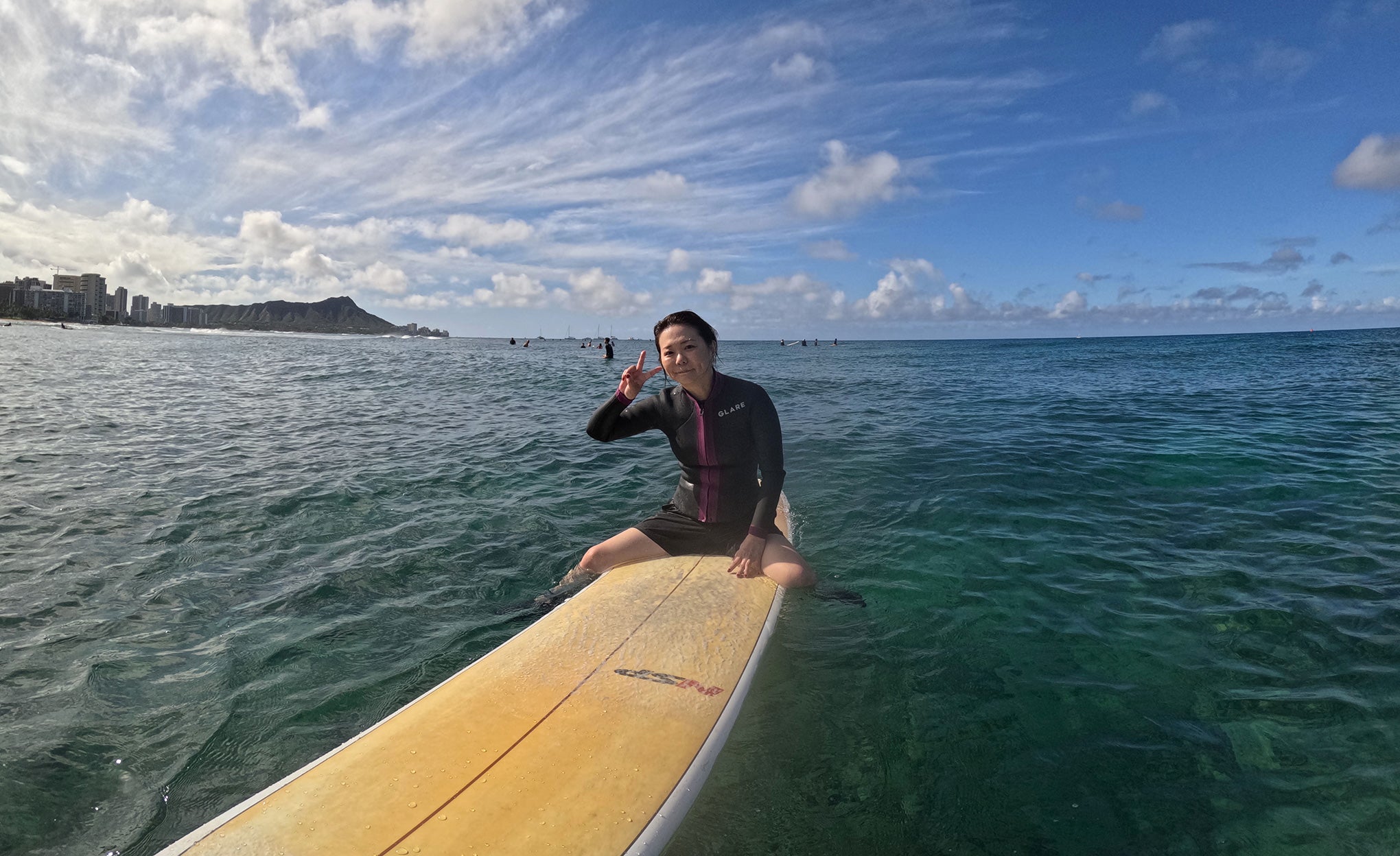 サーフィンレッスン in ハワイ 2025年5月16日