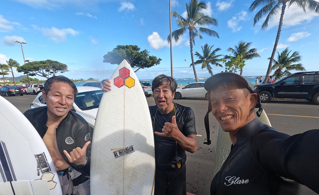 サーフィンガイド&レッスン in ハワイ 2024年6月13日