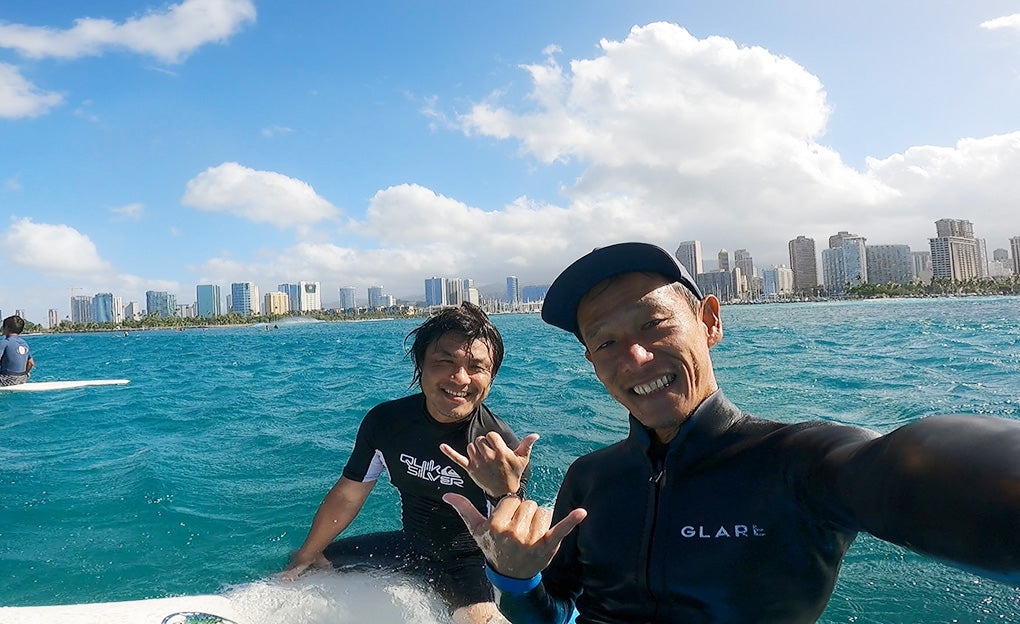 サーフィンガイド in ハワイ 2023年8月7日&8日