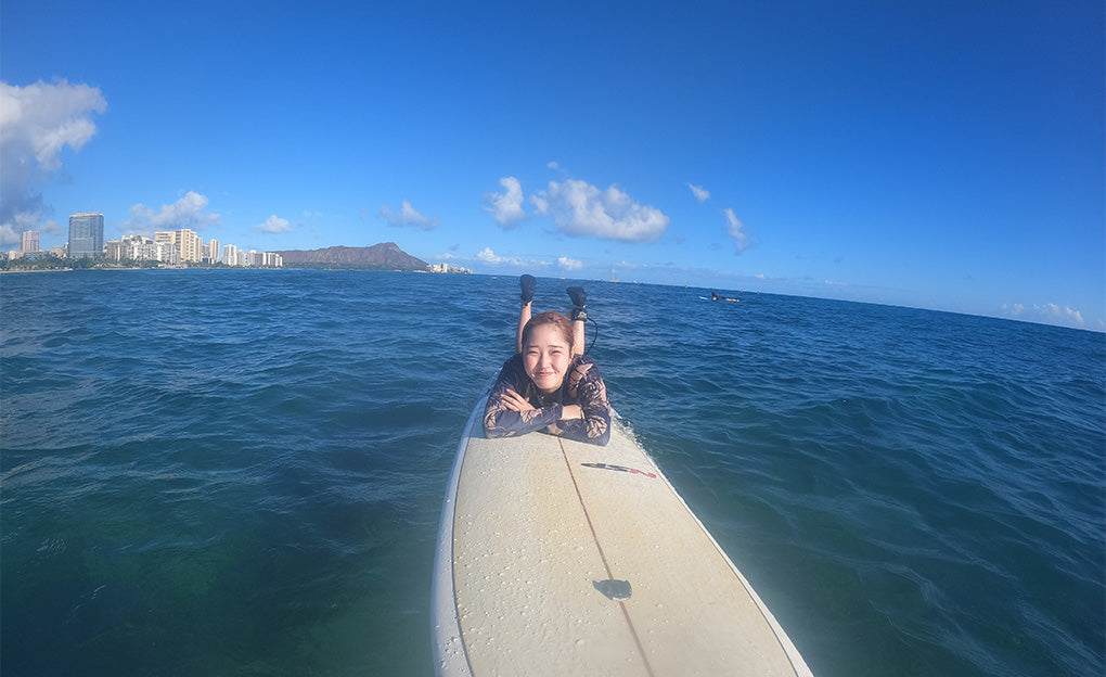 サーフィンレッスン&ガイド in ハワイ 2023年8月15日