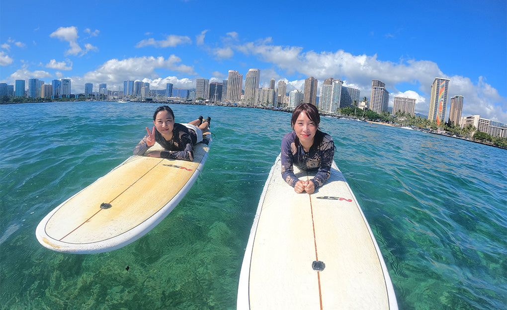 サーフィンレッスン&ガイド in ハワイ 2023年8月17日