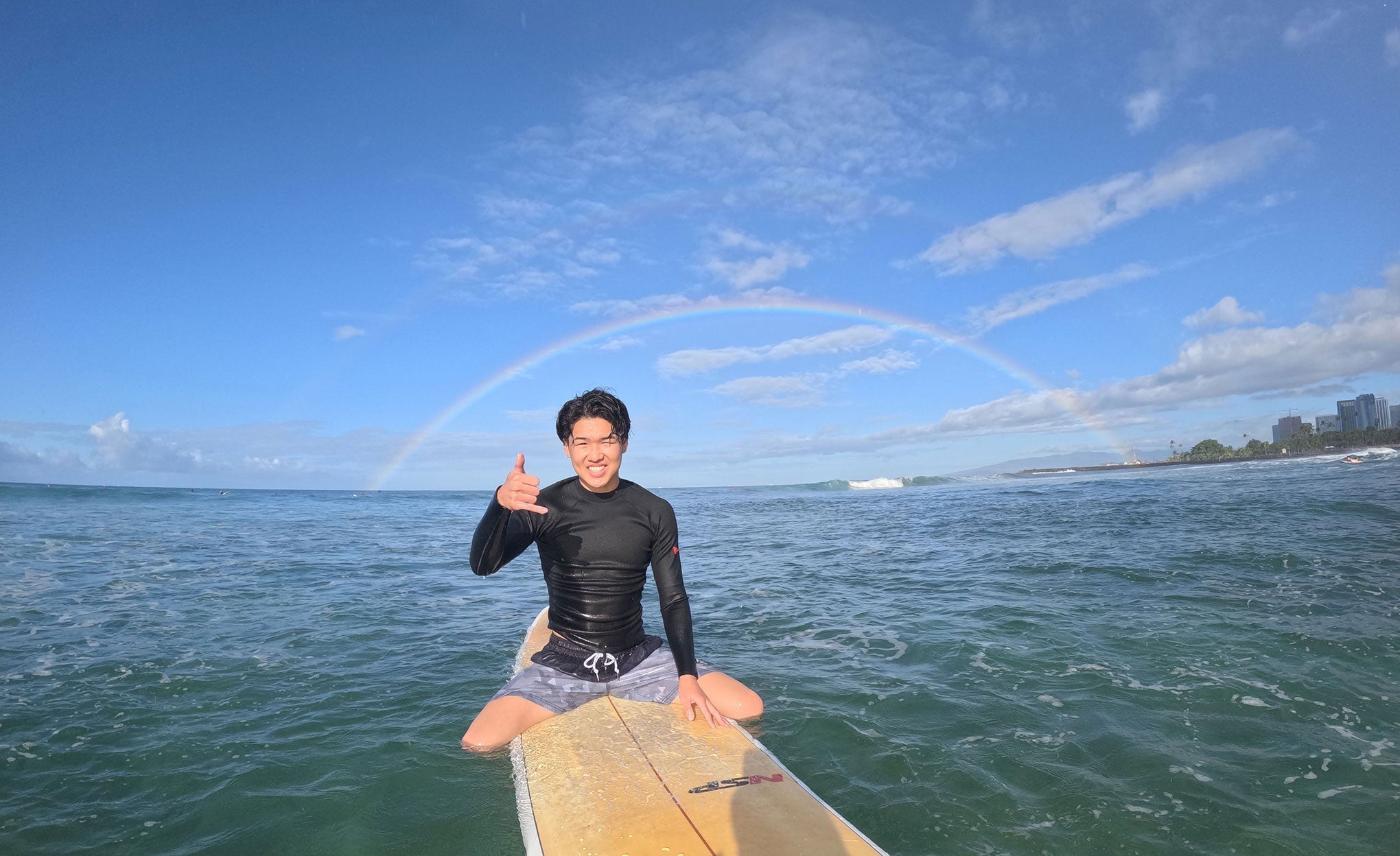 サーフィンレッスン in ハワイ 2026年8月29日