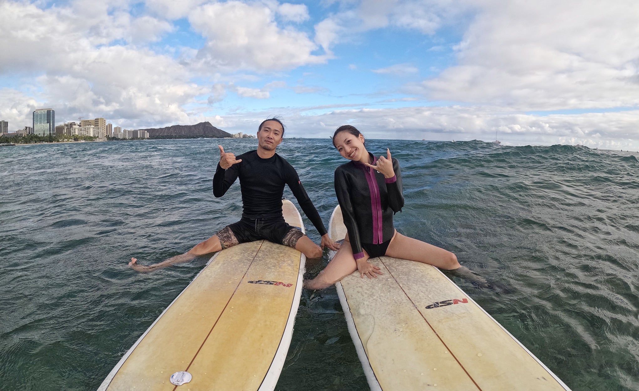 サーフィンレッスン in ハワイ 2025年9月4日
