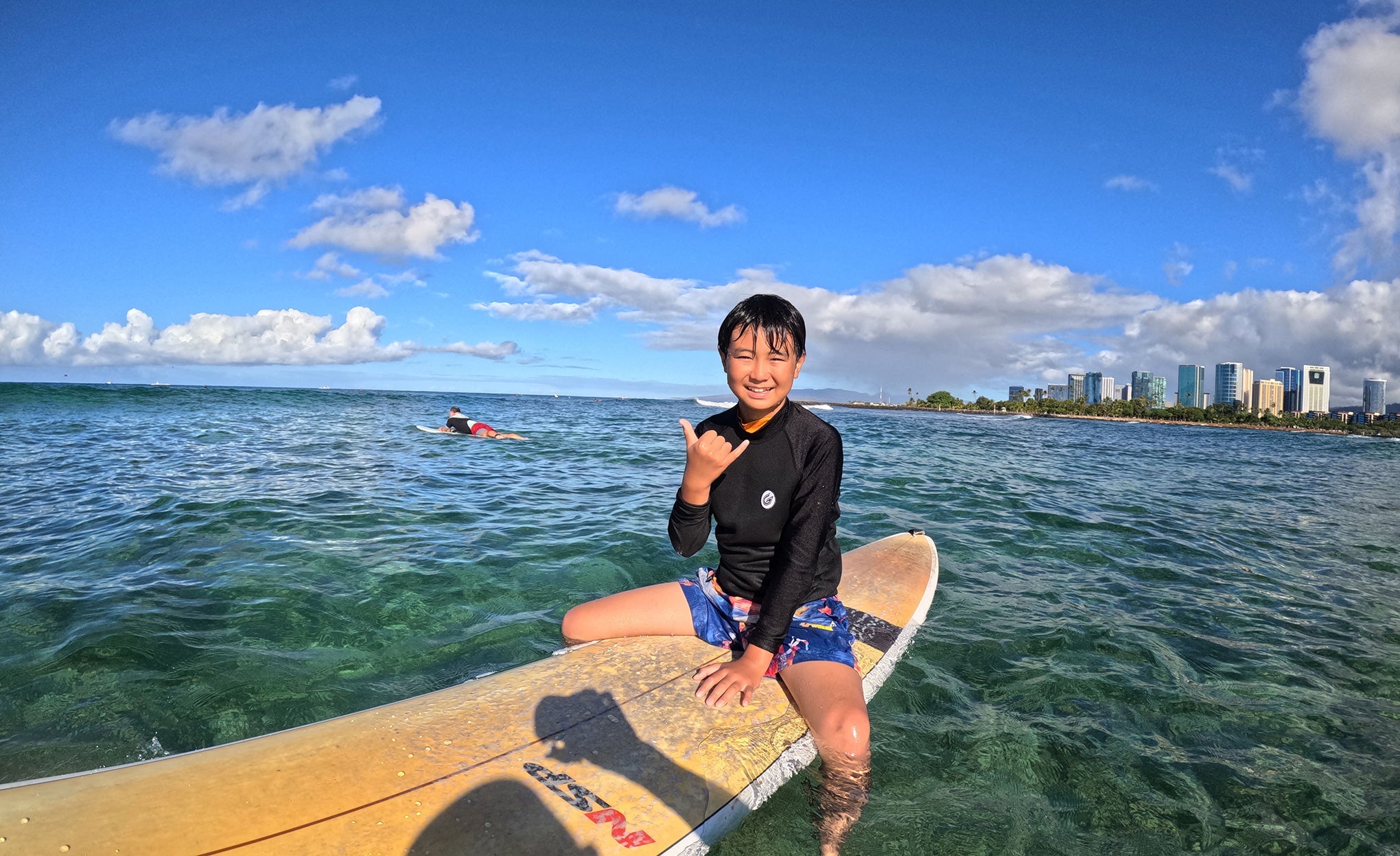 サーフィンレッスン in ハワイ 2025年9月5日