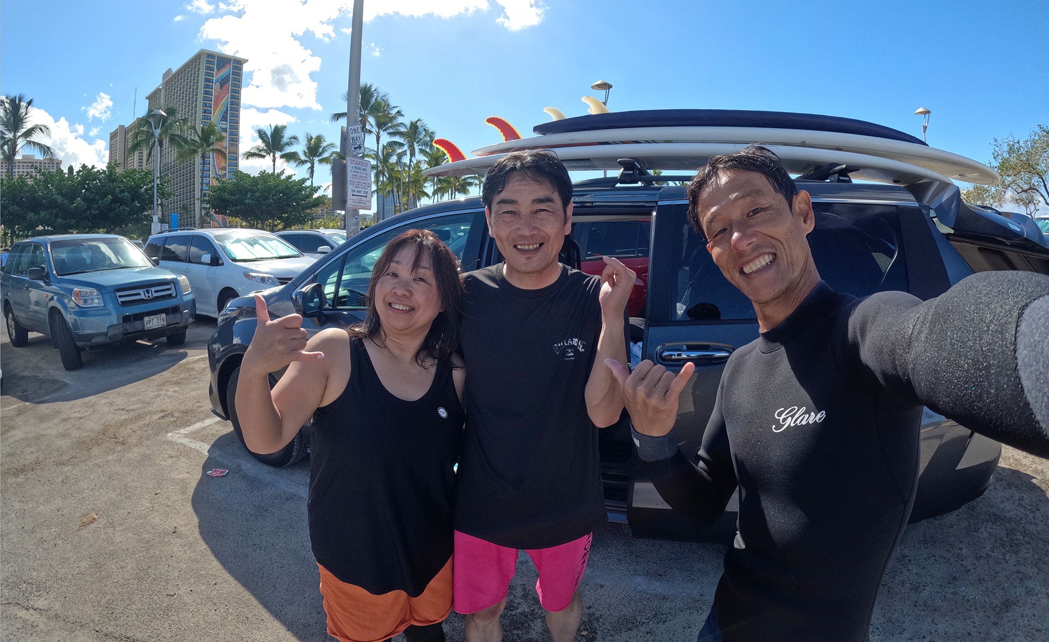 サーフィンレッスン in ハワイ 2025年9月6日