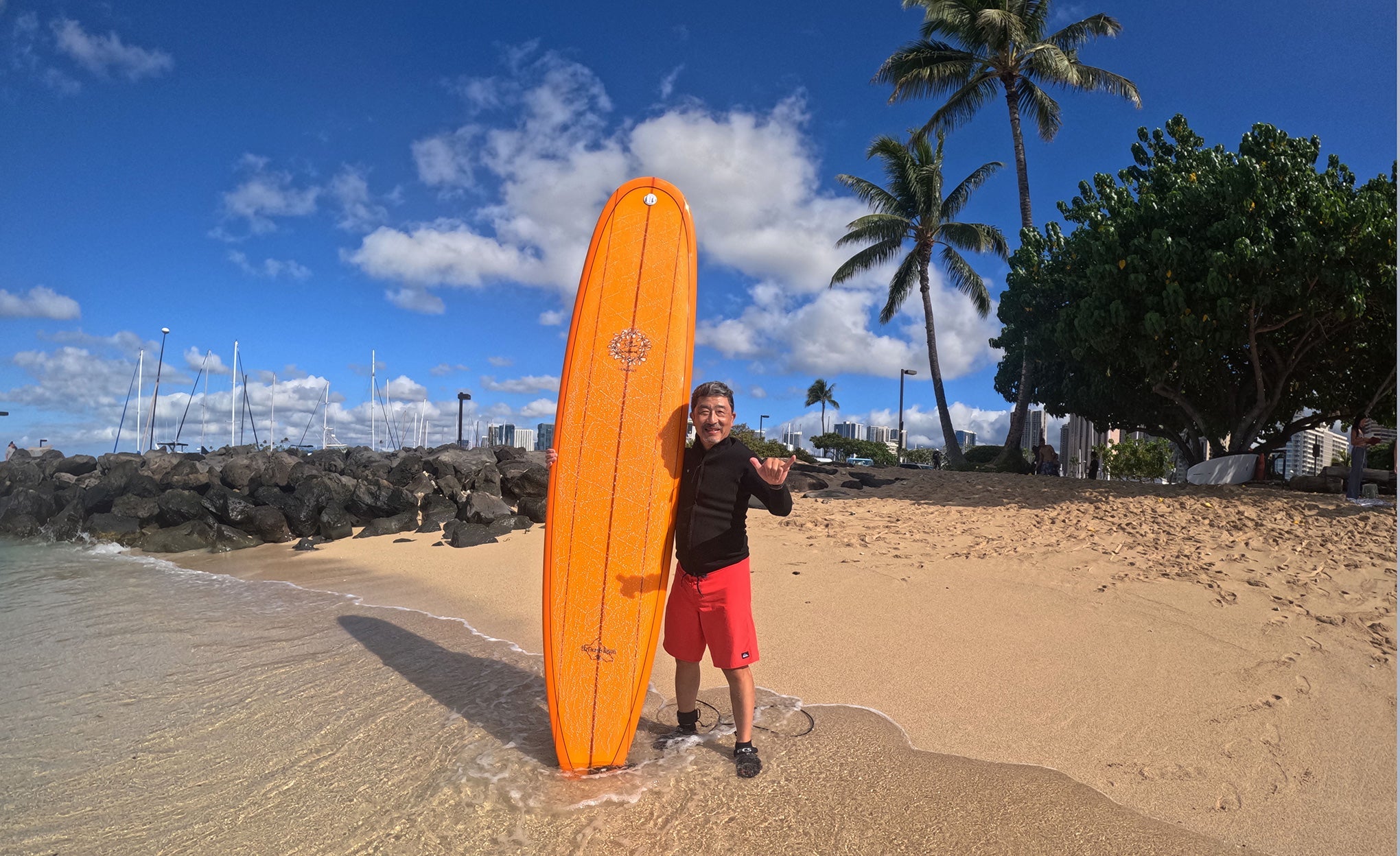 サーフィンレッスン in ハワイ 2025年9月8日