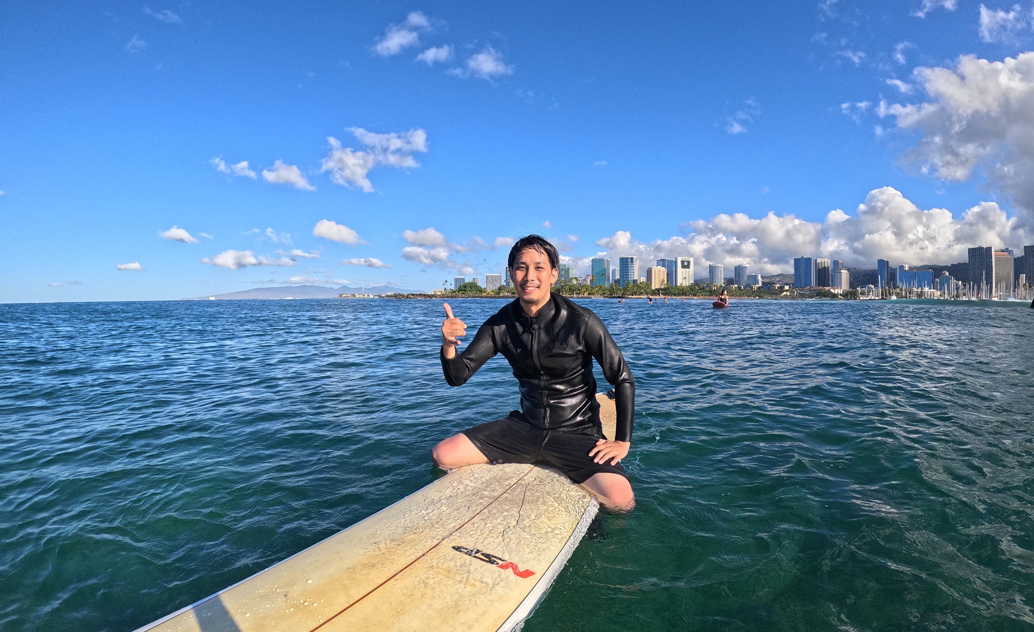 サーフィンレッスン in ハワイ 2025年9月19日