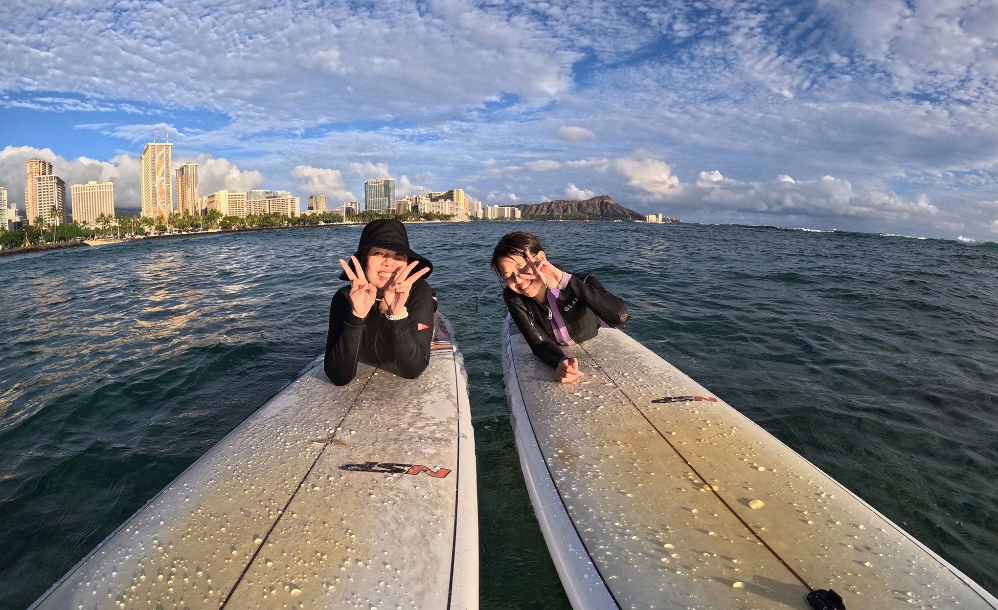 サーフィンレッスン in ハワイ 2025年11月1日