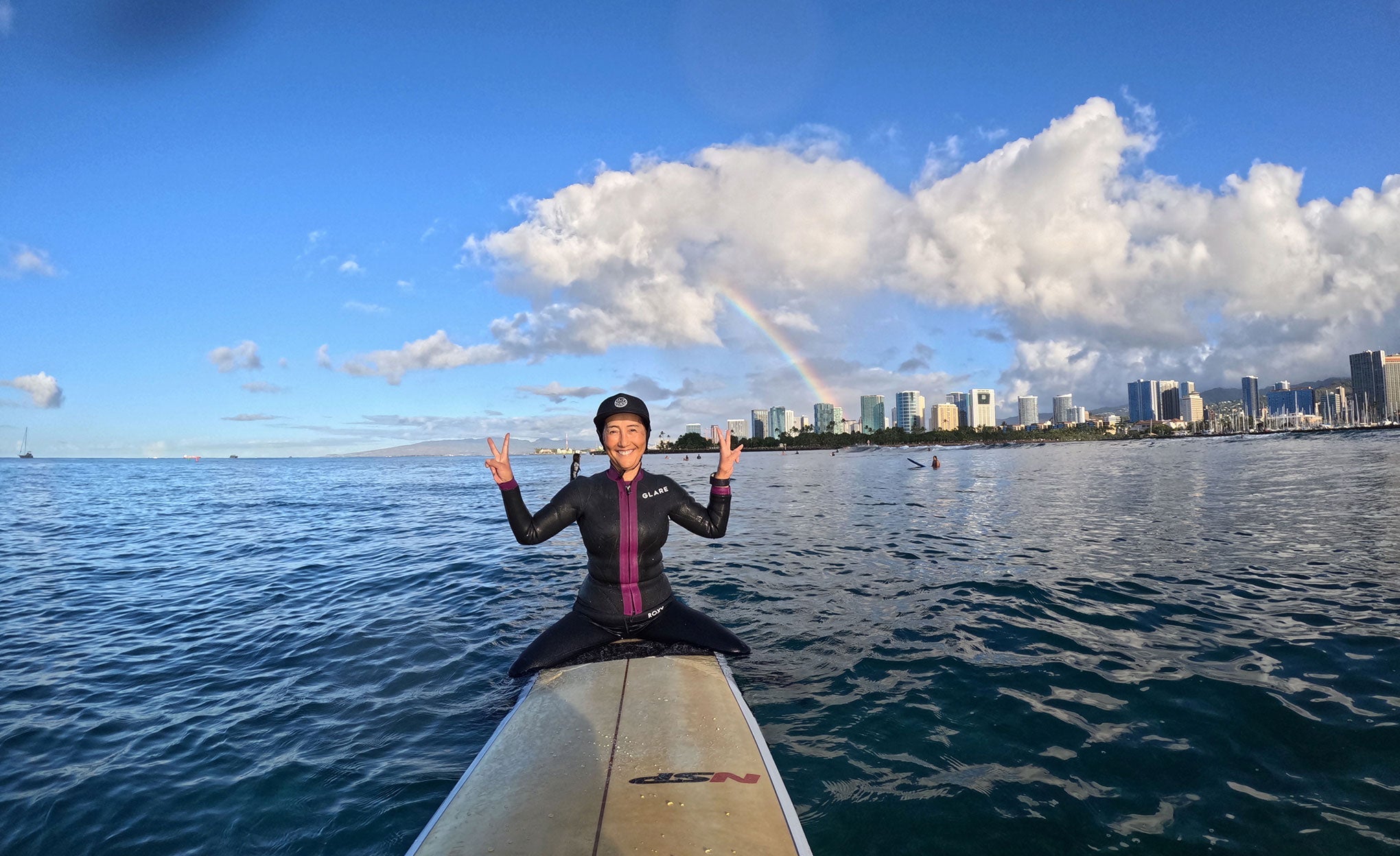 サーフィンレッスン in ハワイ 2025年11月2日