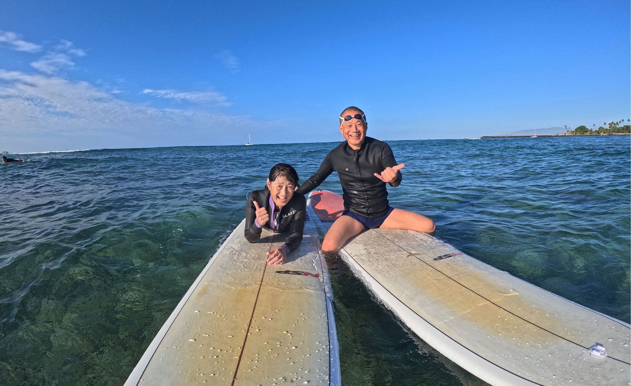 サーフィンレッスン in ハワイ 2025年11月3日