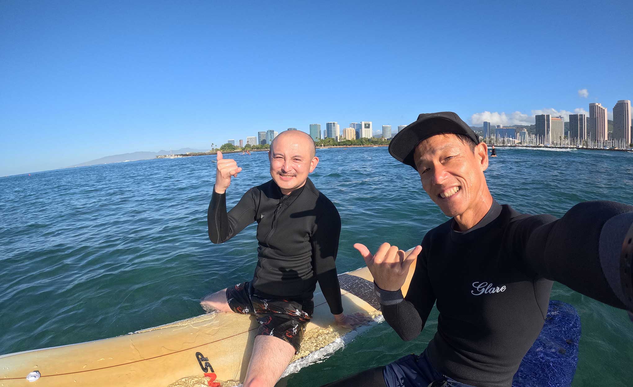 サーフィンレッスン in ハワイ 2025年11月15日