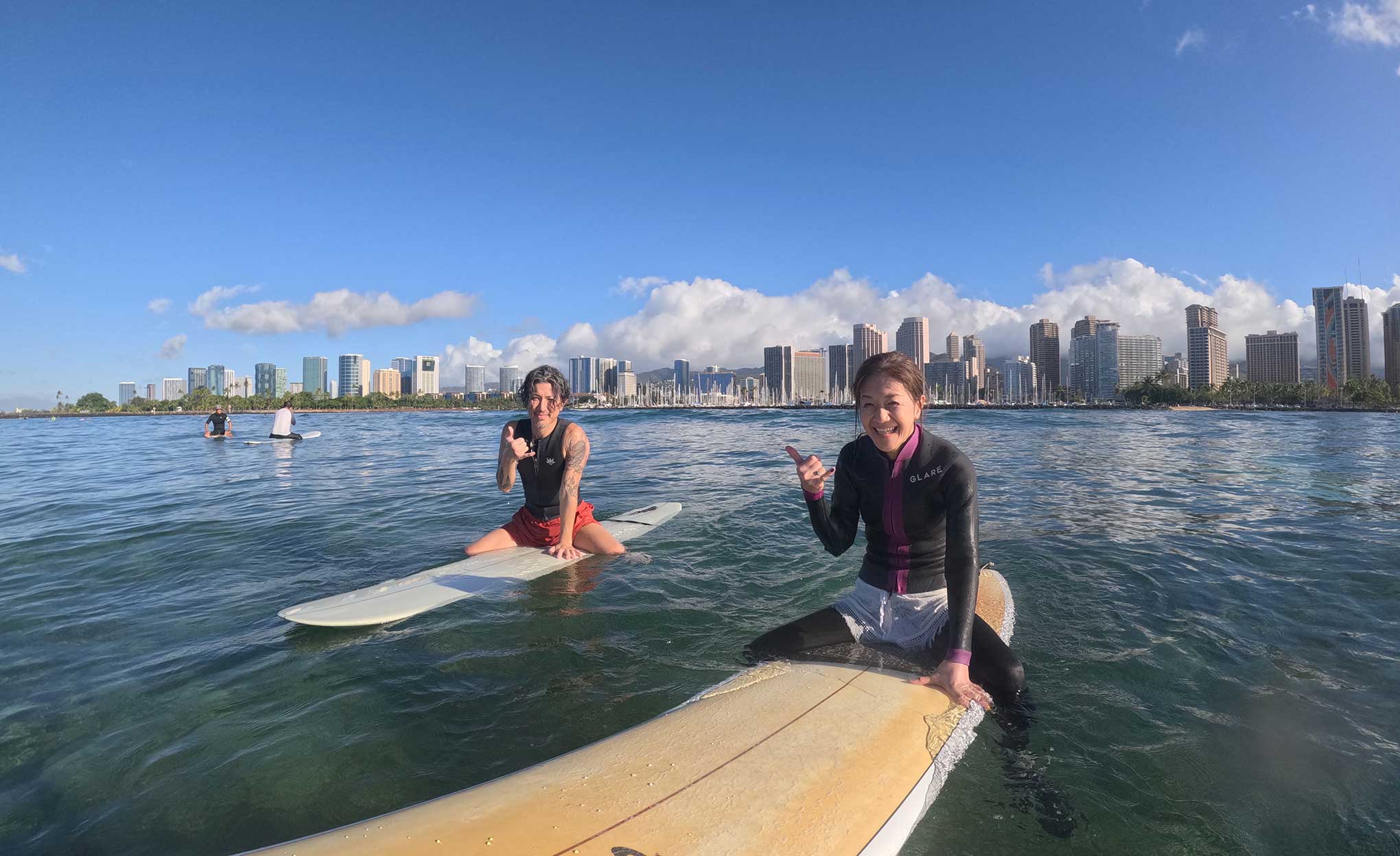 サーフィンレッスン in ハワイ 2025年11月18日