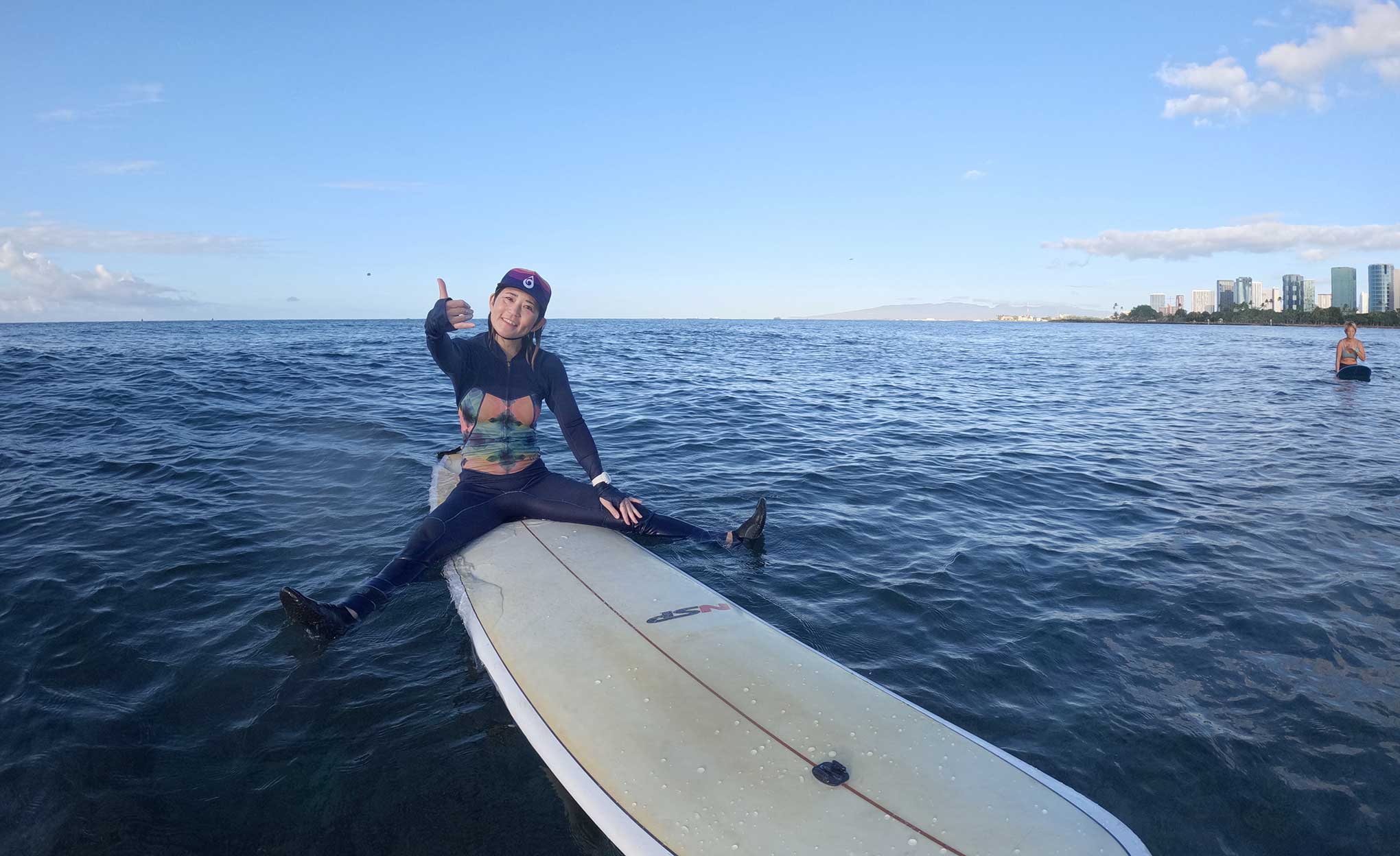 サーフィンレッスン in ハワイ 2025年12月8日