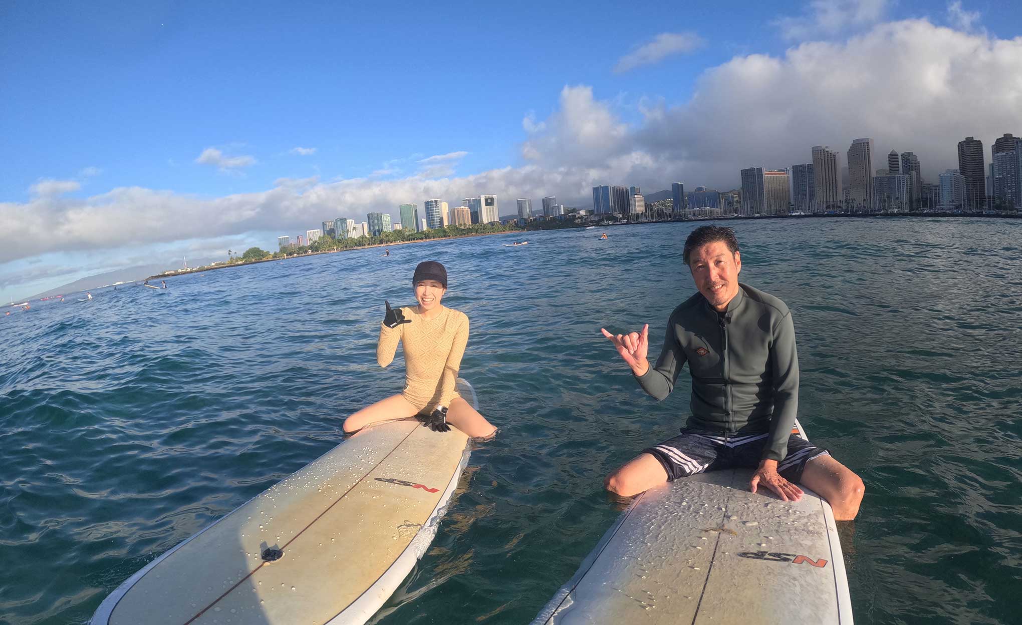 サーフィンレッスン in ハワイ 2025年12月26日