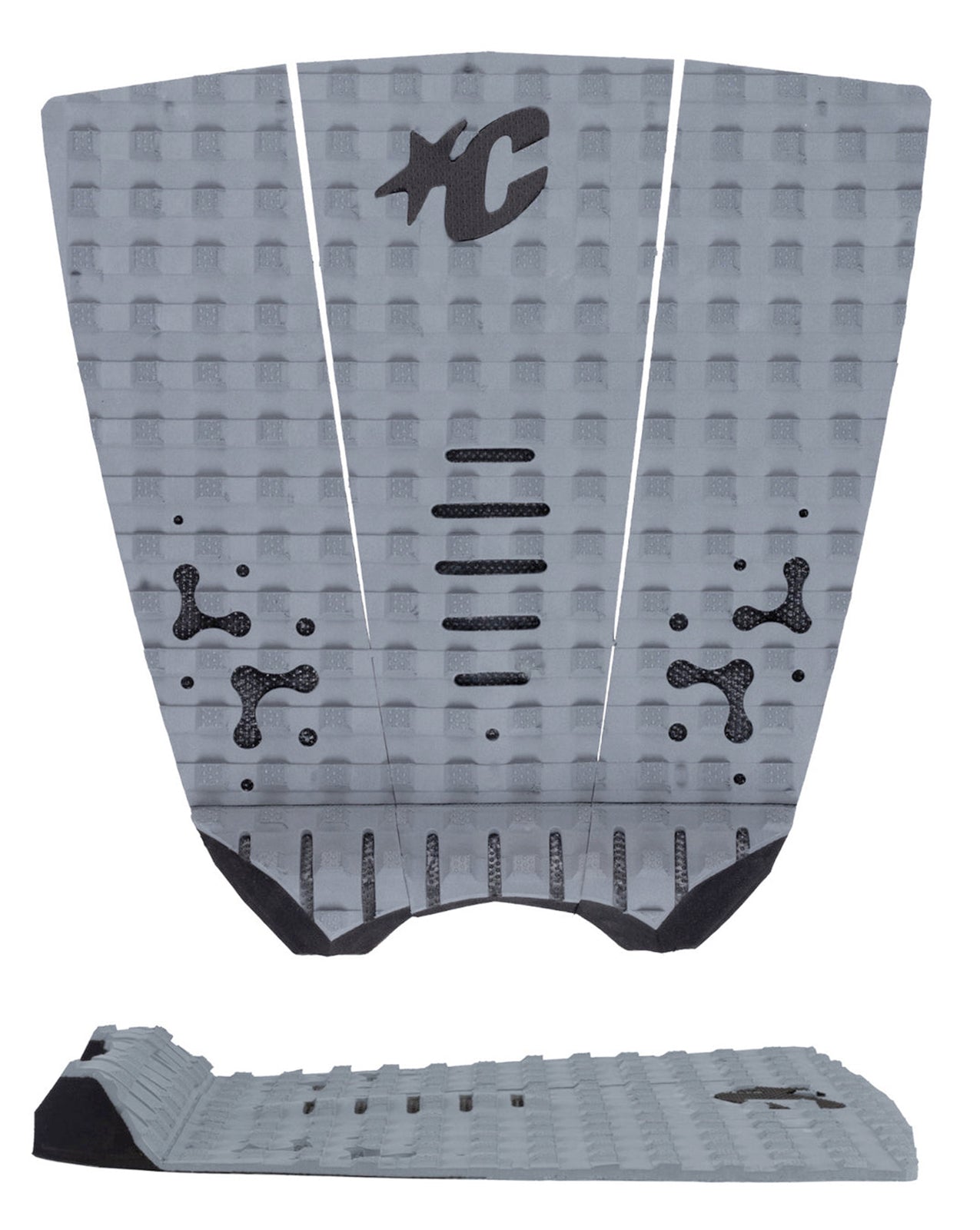 CREATURES MICK FANNING TRACTION PAD - TITANIUM/BLACK