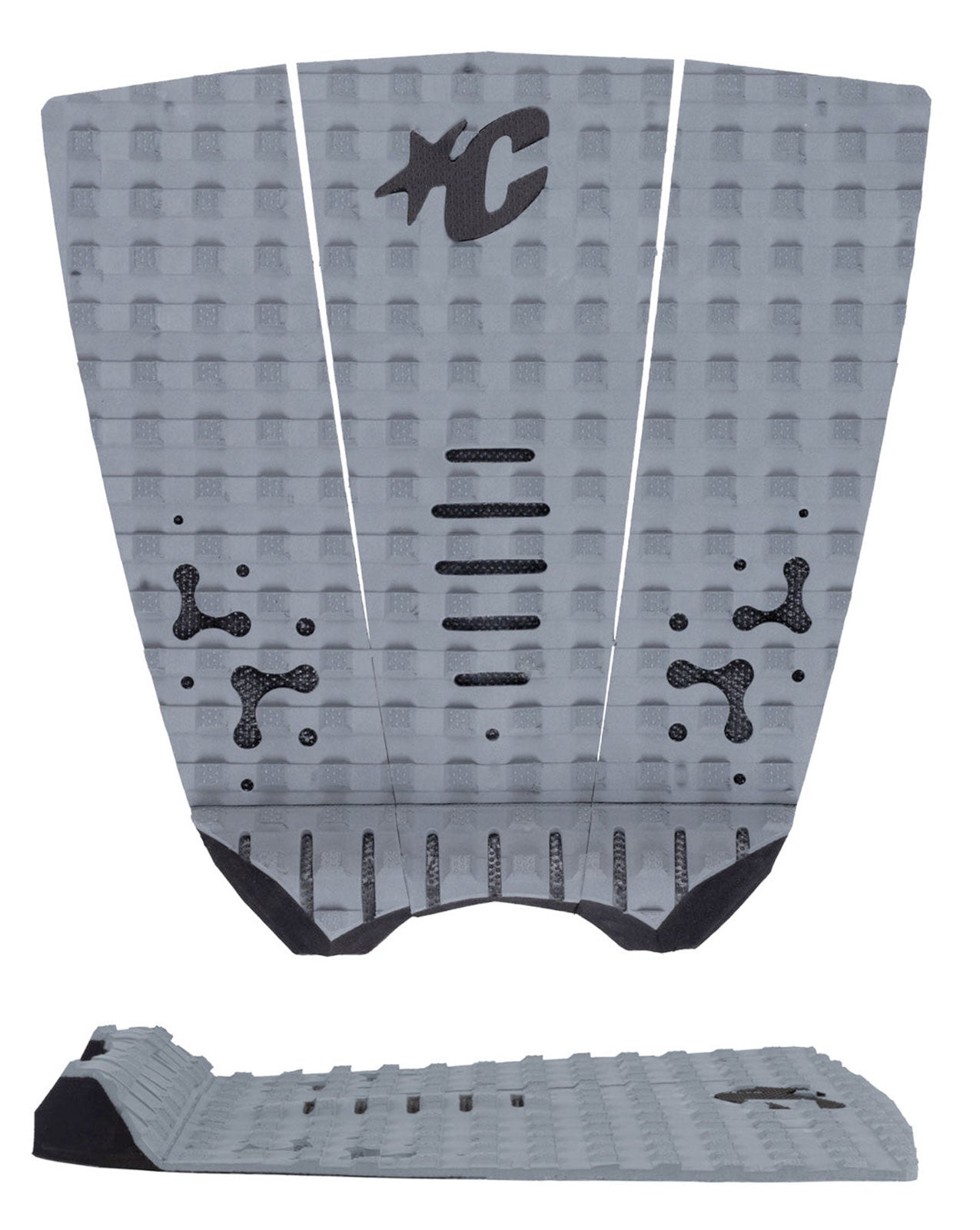 CREATURES MICK FANNING TRACTION PAD - TITANIUM/BLACK