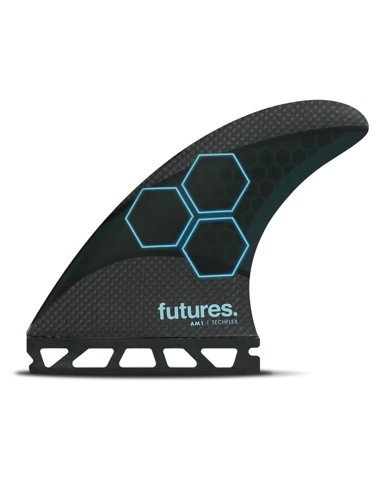 FUTURES. AM1 TECHFLEX THRUSTER - BLACK/BLUE