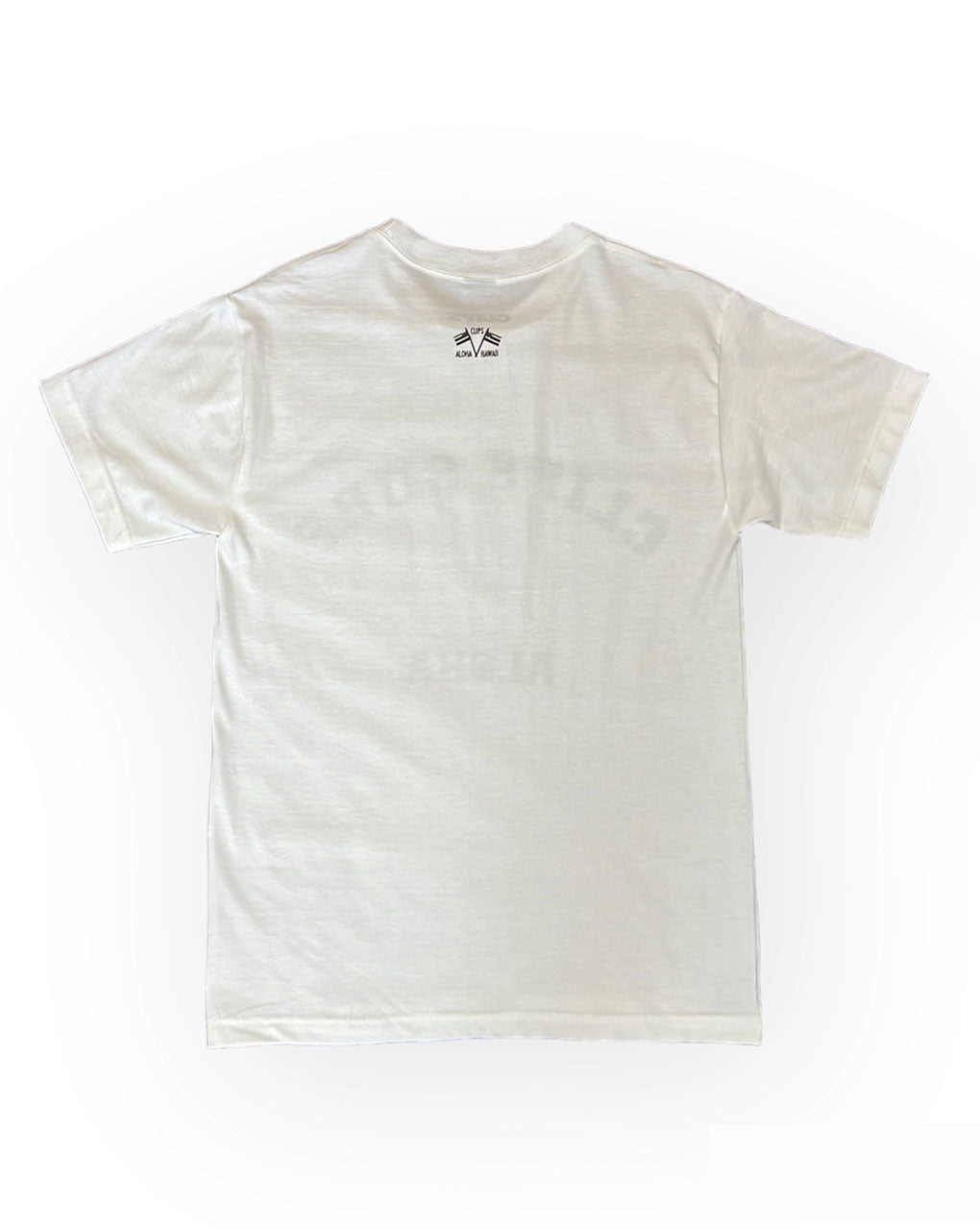 CLIPS VARSITY ALOHA T-SHIRT - WHITE