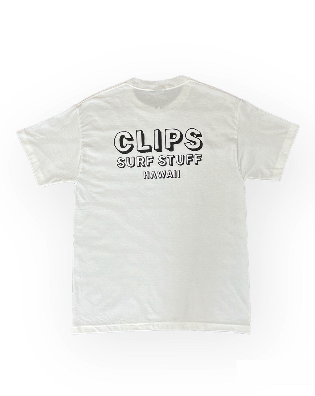 CLIPS SURF STUFF T-SHIRT - WHITE