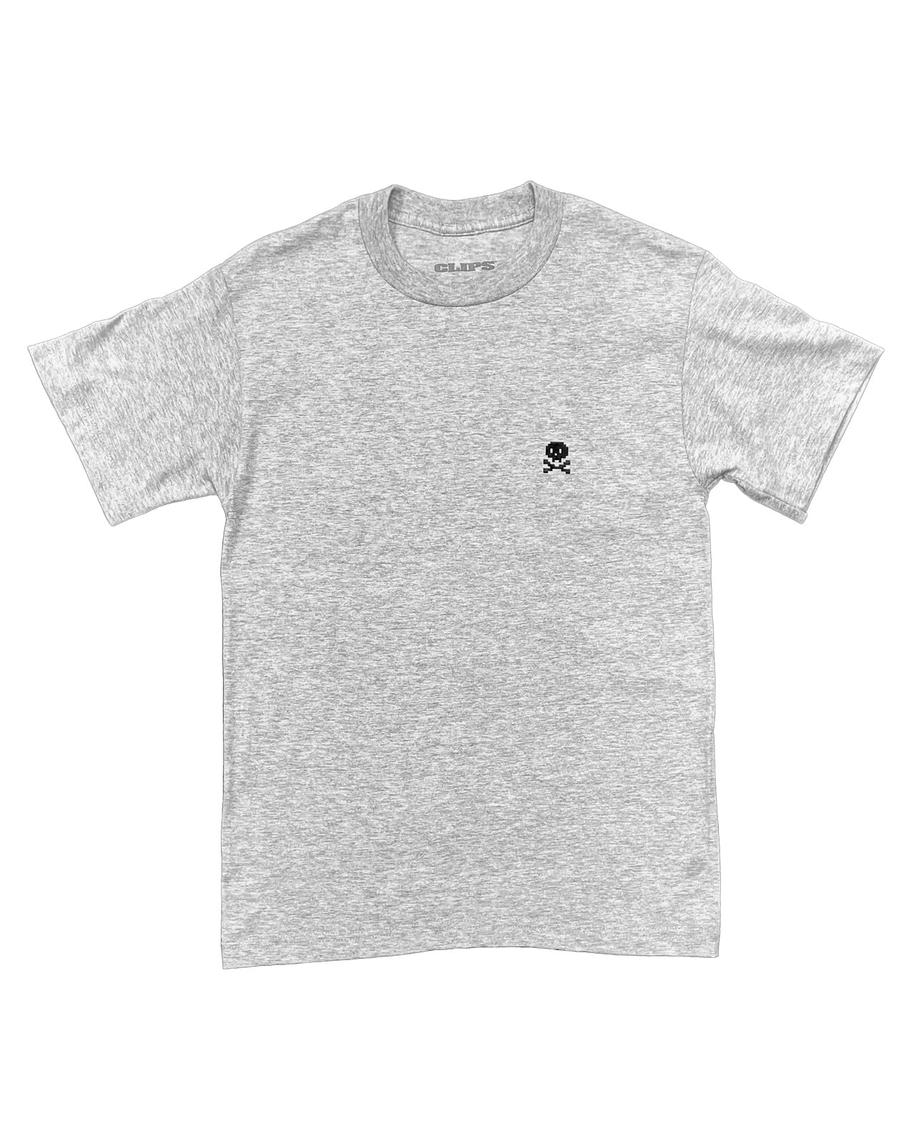 CLIPS SURF STUFF T-SHIRT - LIGHT STEEL