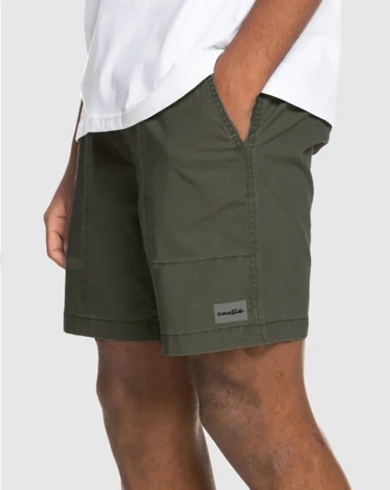 ALL DAY CANVAS SHORTS - FATIGUE