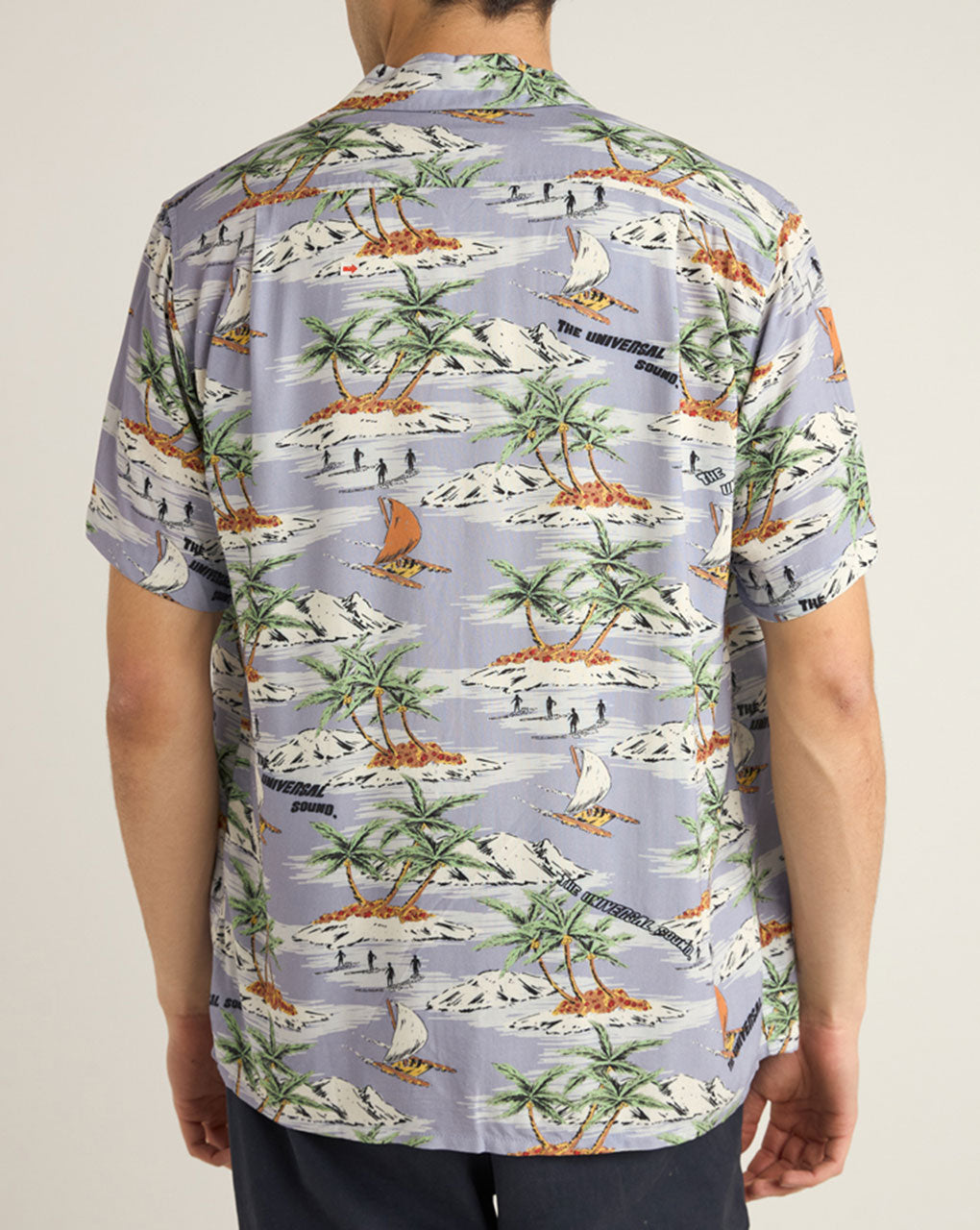 TROPICAL SS SHIRT - MIST