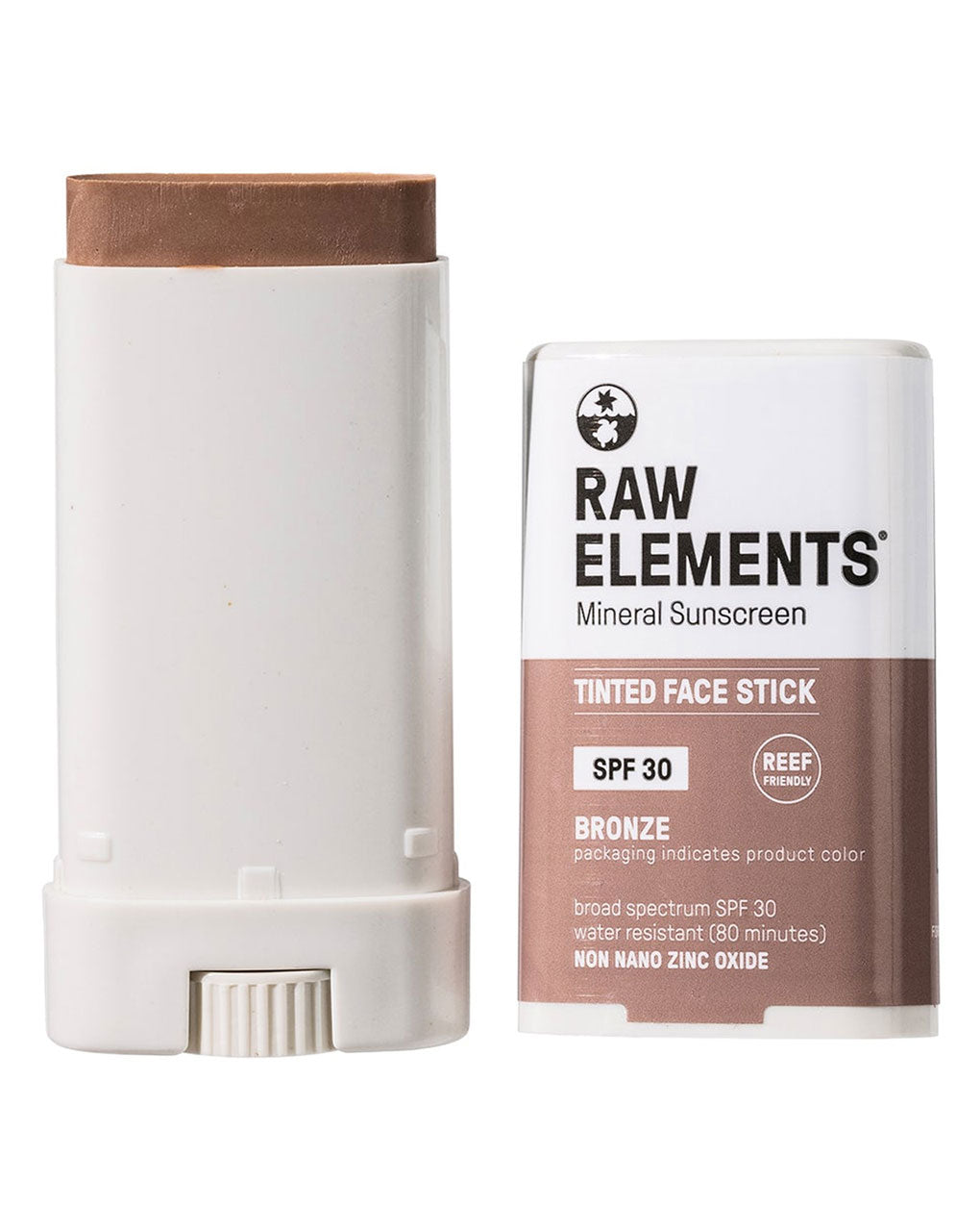 RAW ELEMENTS TINTED FACE STICK SPF 30 - BRONZE