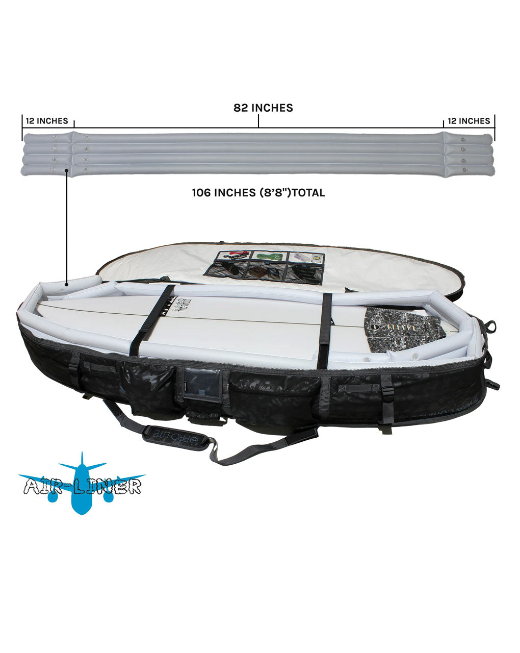 PRO LITE INFLATABLE AIR LINER SET OF 2
