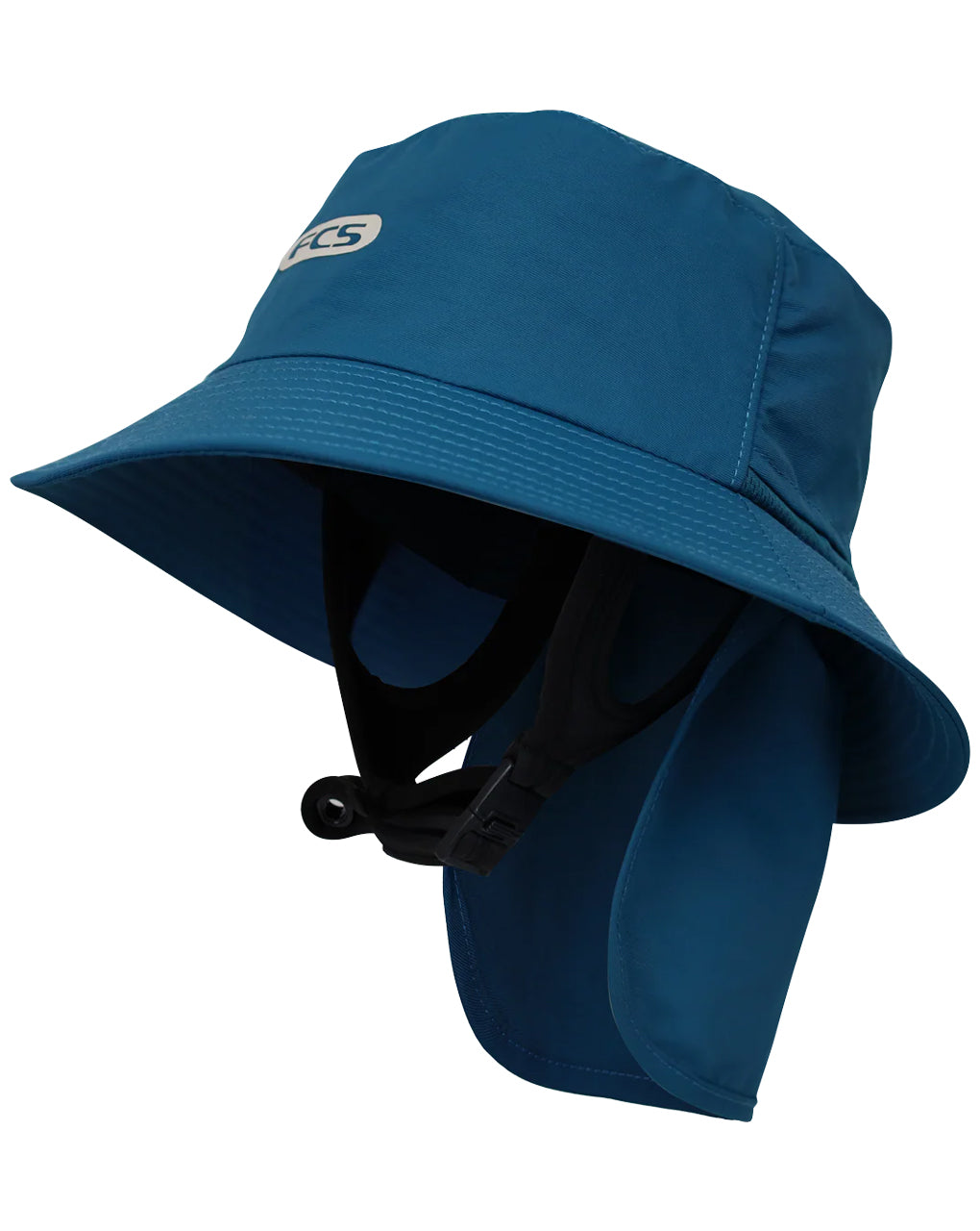 FCS ESSENTIAL SURF BUCKET HAT - TIDAL TEAL