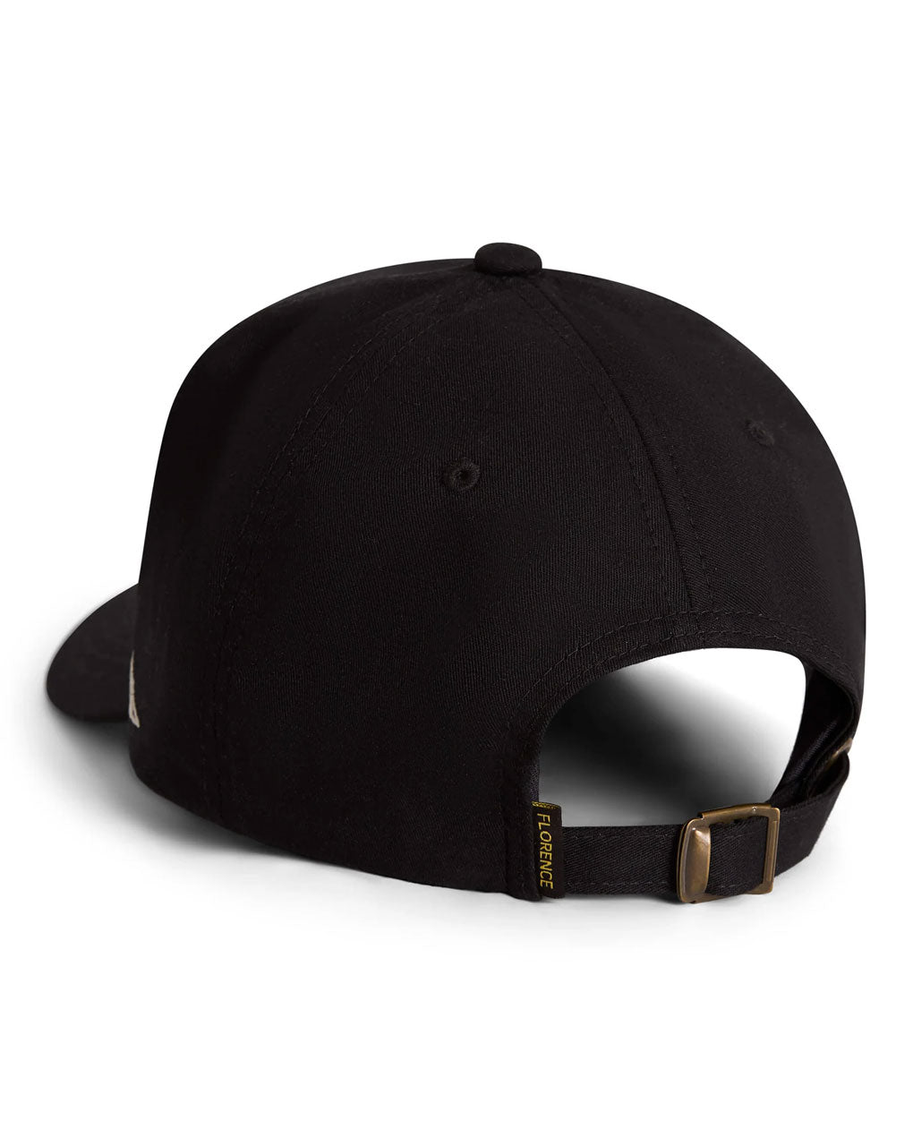 FLORENCE HAWAII EMBROIDERED HAT - BLACK