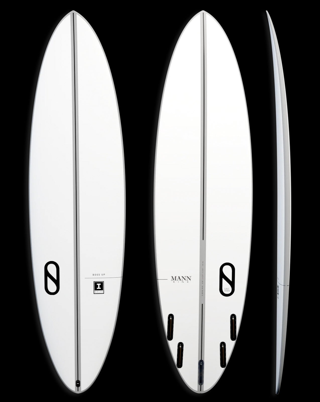 I BOLIC BOSS UP - 6'08" X 20 1/4 X 2 7/8, 40.8L FUTURES