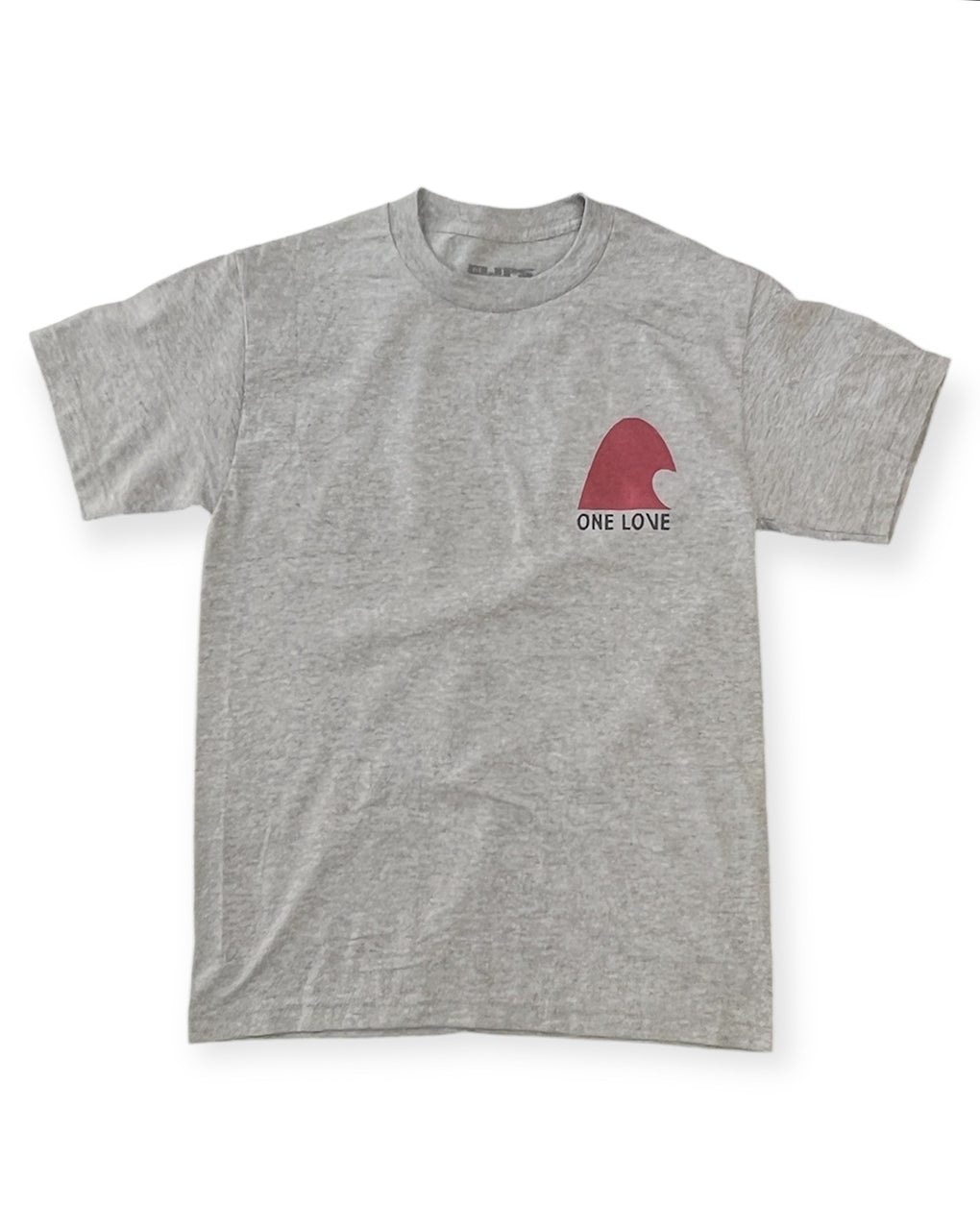 CLIPS ONE LOVE TEE - LIGHT STEEL
