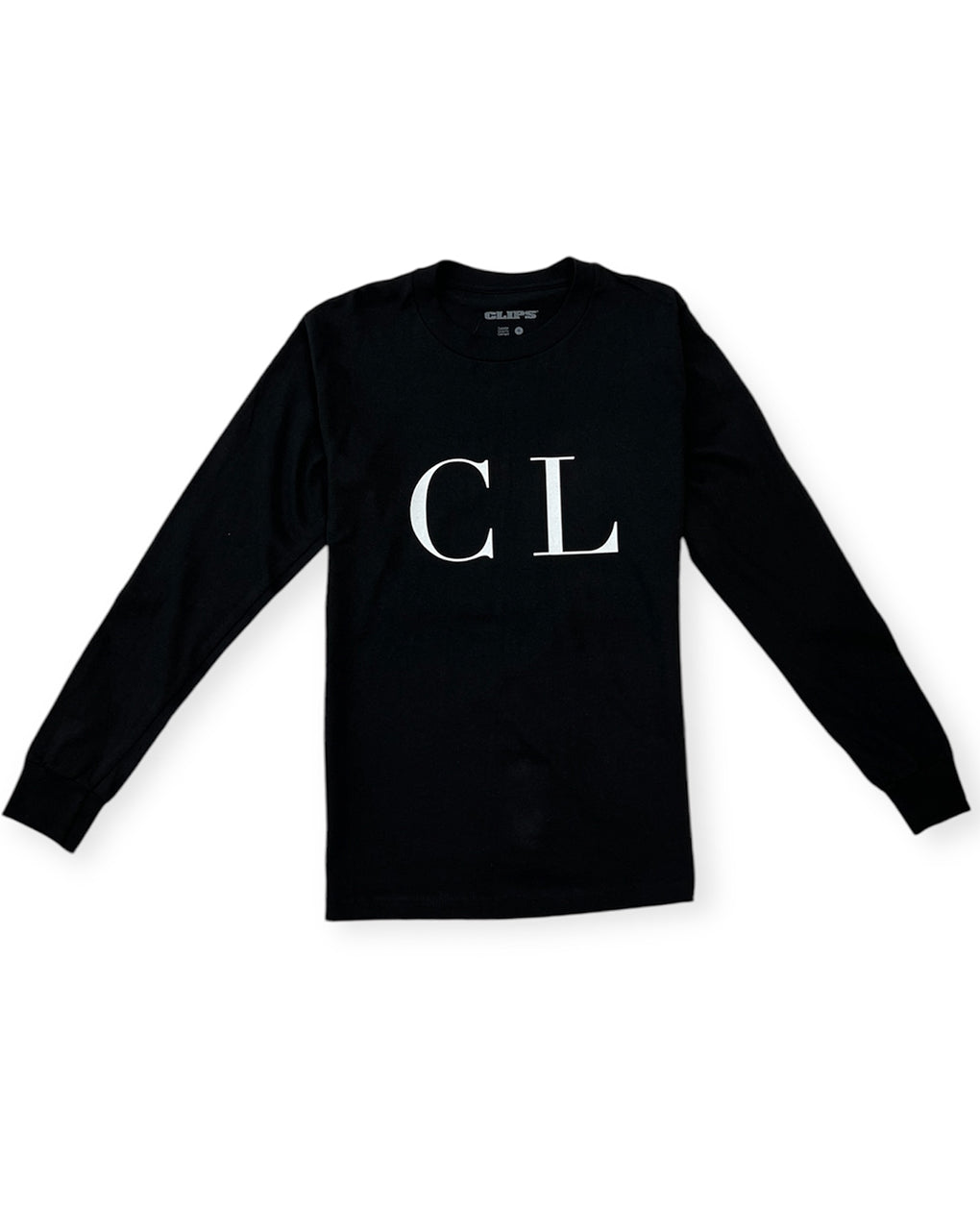 CLIPS CLSU L/S T-SHIRT - BLACK