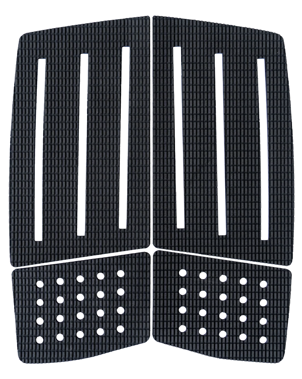 FIREWIRE 4PC FRONT TRACTION PAD - BLACK