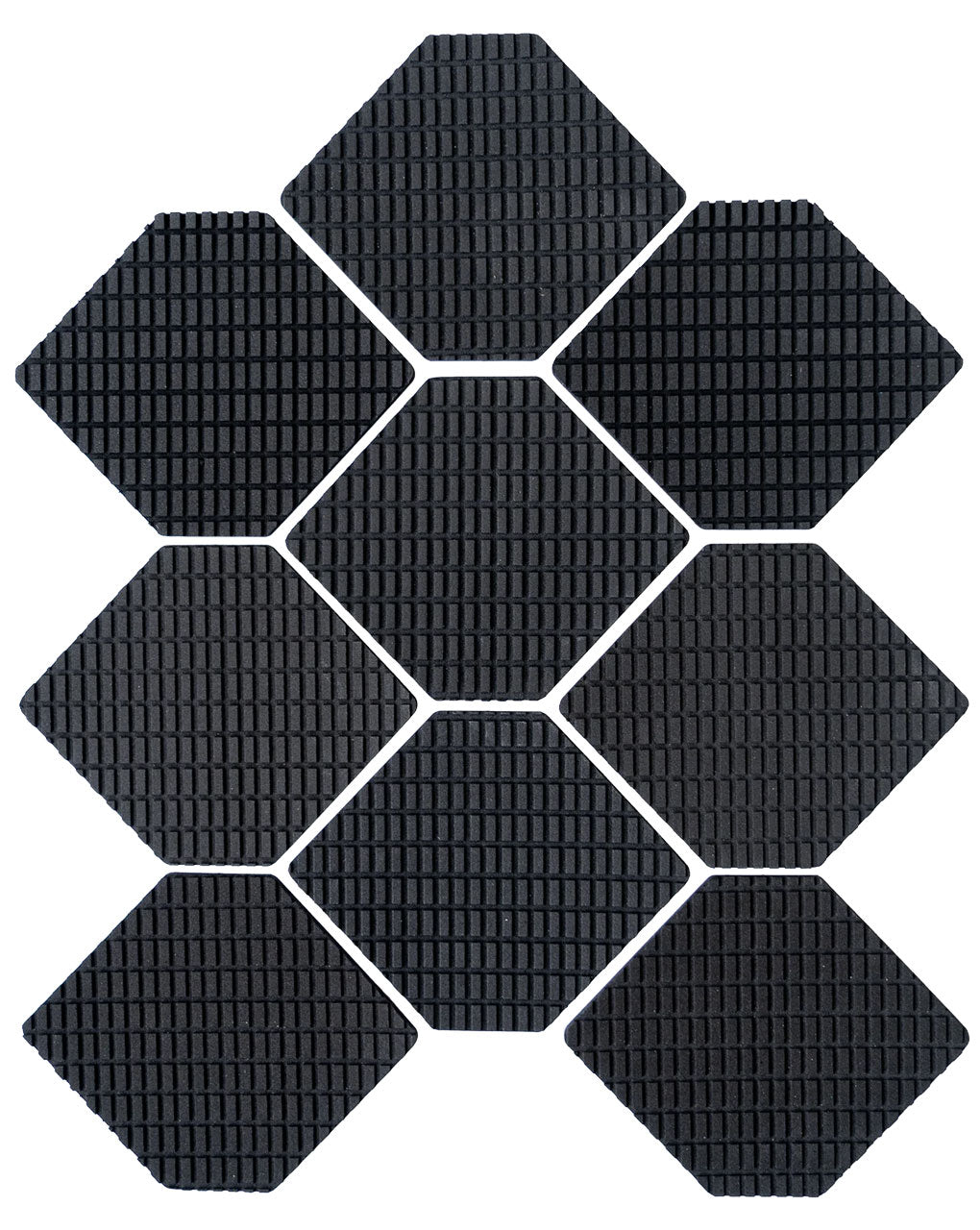 FIREWIRE HEX EXPANDER TRACTION PAD - BLACK