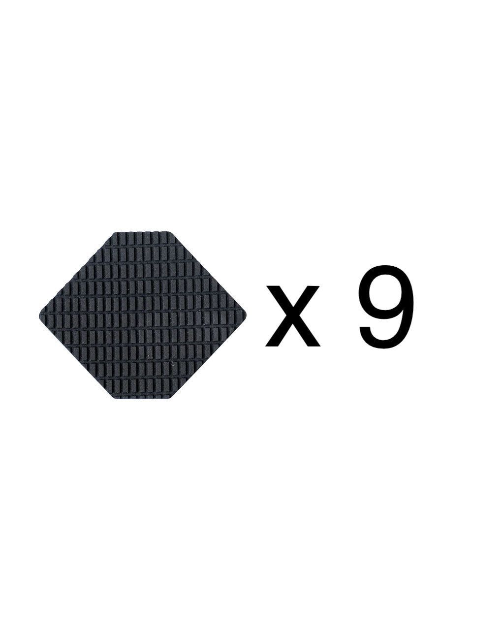 FIREWIRE HEX EXPANDER TRACTION PAD - BLACK