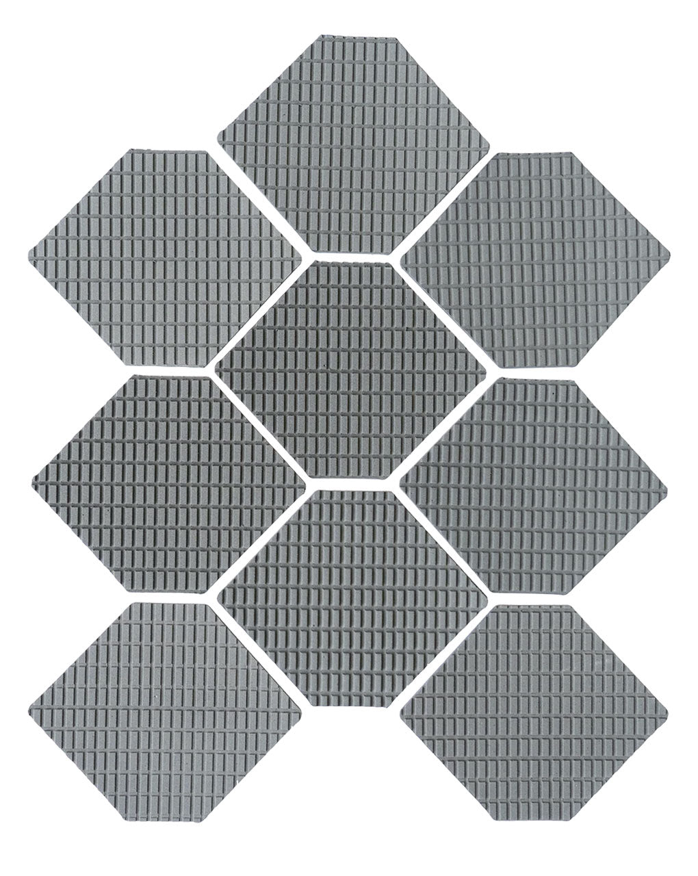 FIREWIRE HEX EXPANDER TRACTION PAD - GREY