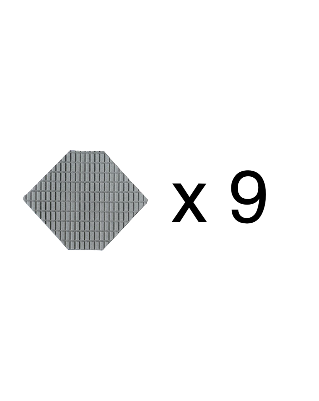 FIREWIRE HEX EXPANDER TRACTION PAD - GREY