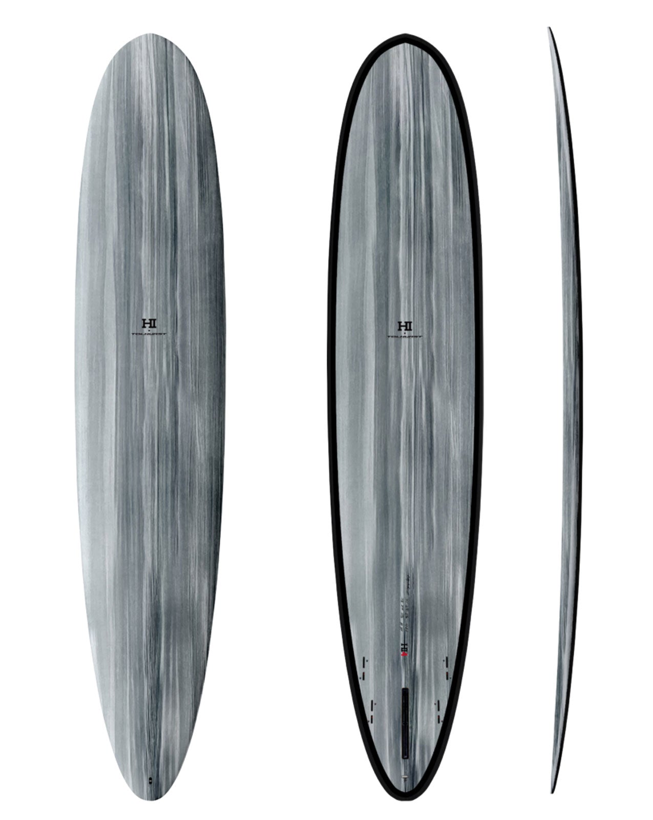 THUNDERBOLT BLACK HI4 - 9'1" X 22 9/16 X 2 3/4, 64.5L GREY/CARBON 4+1 FCS2