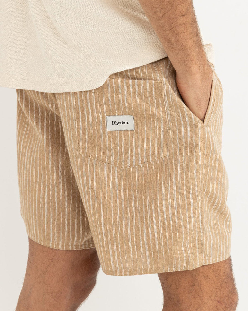 JACQUARD LINEN JAM - SAND