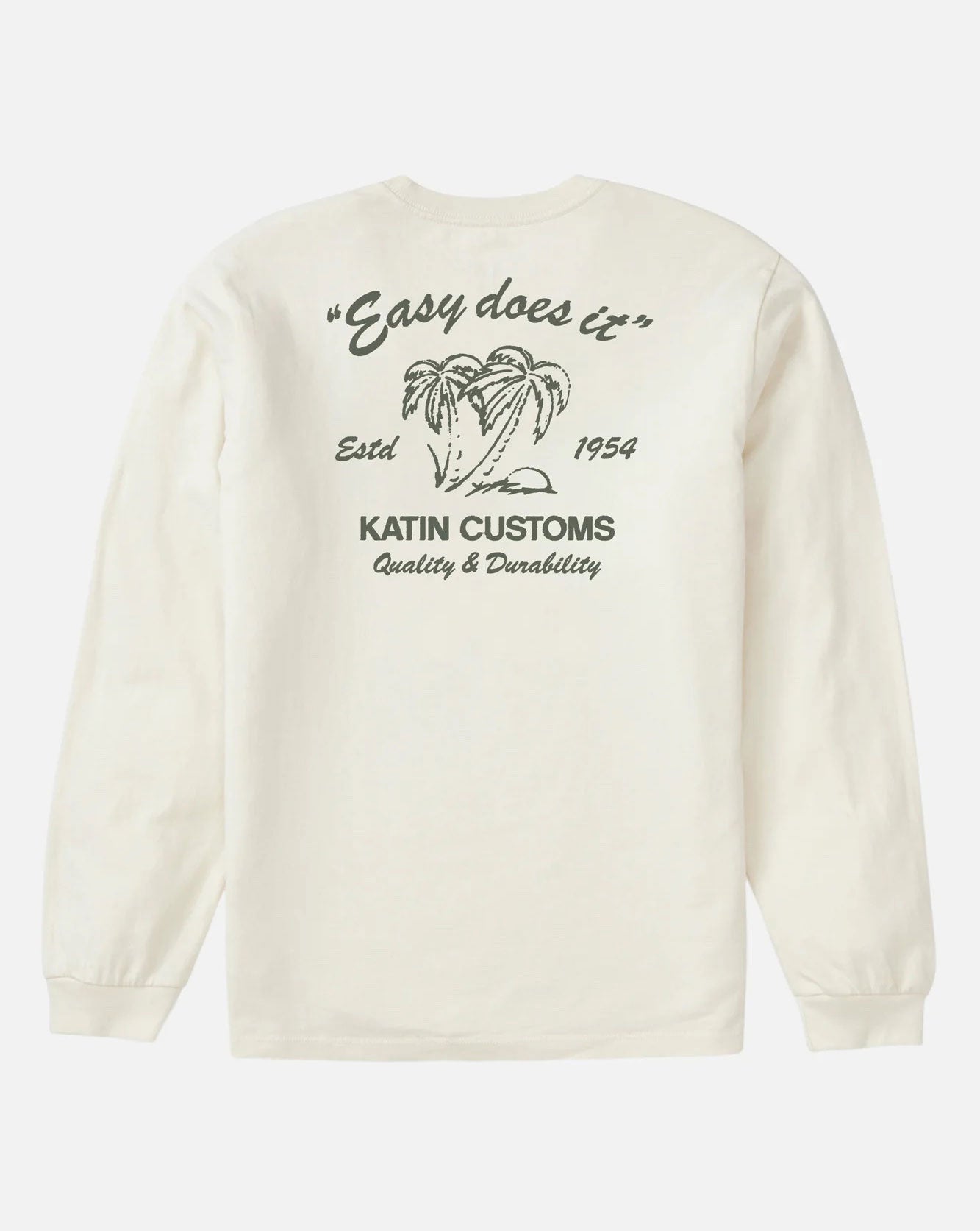 SUDS LONG SLEEVE TEE - VINTAGE WHITE