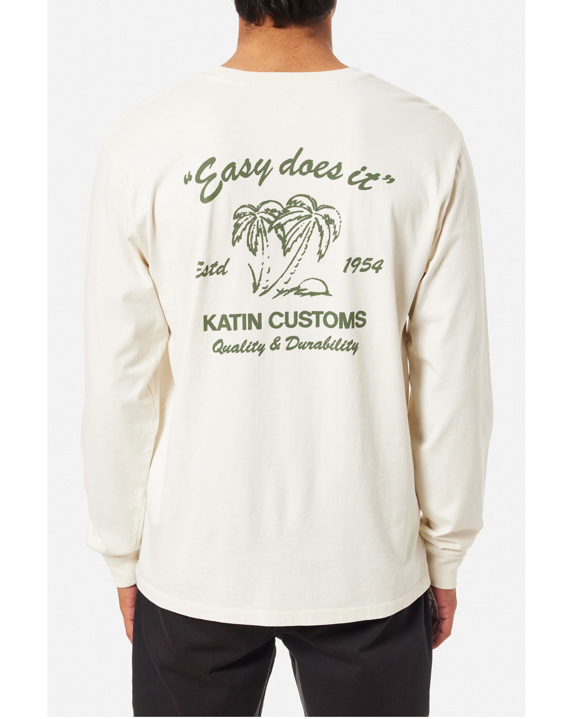 SUDS LONG SLEEVE TEE - VINTAGE WHITE