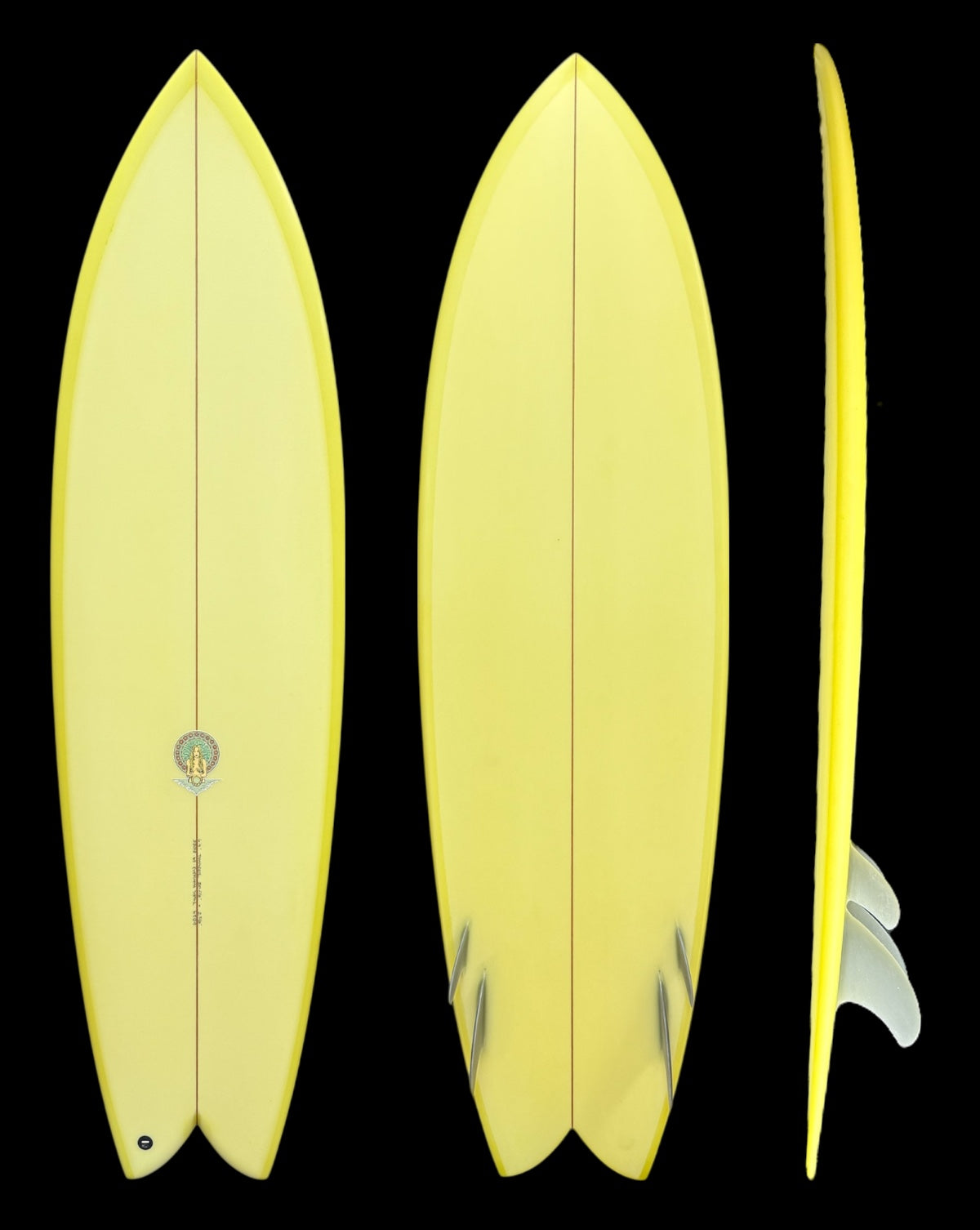 TWINZER - 6'04" X 20 5/8 X 2 5/8, PEA GREEN