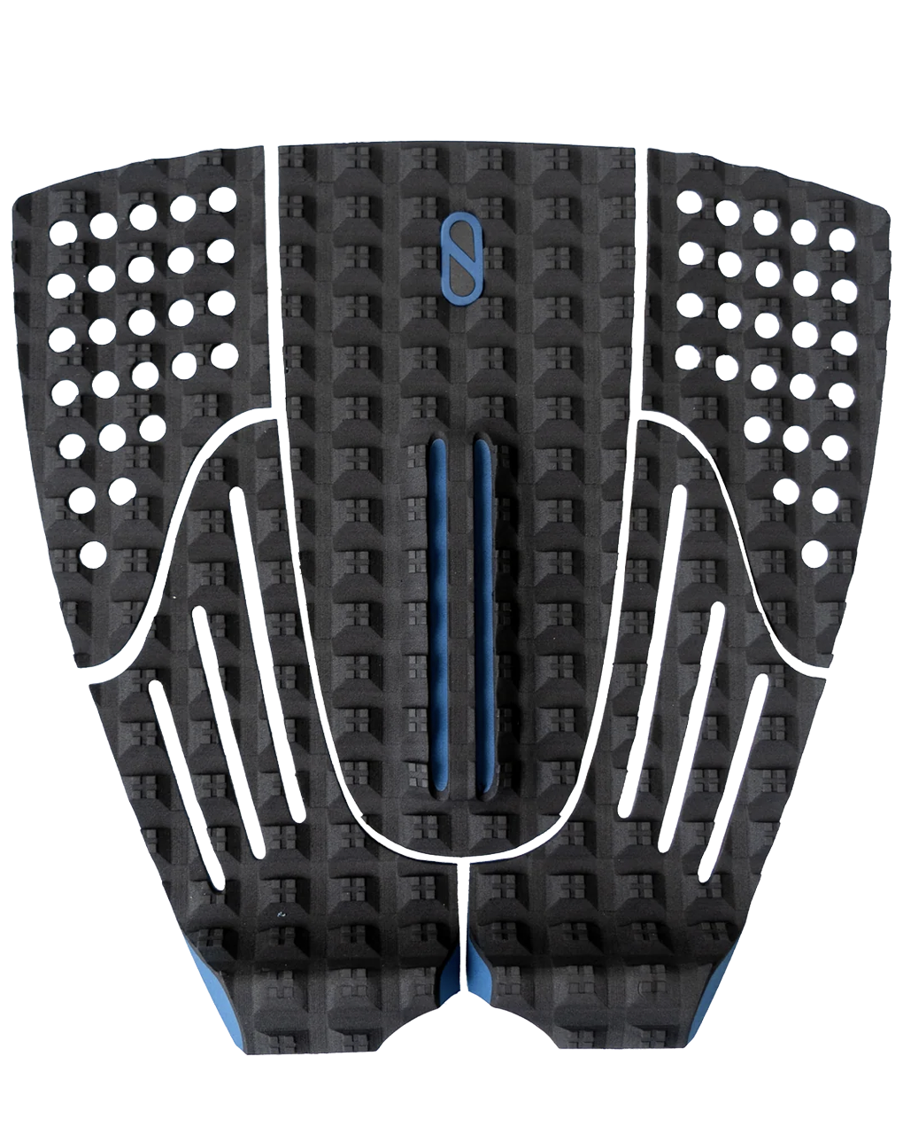SLATER DESIGNS ACTION 5 PC ARCH TRACTION PAD - BLACK/BLUE