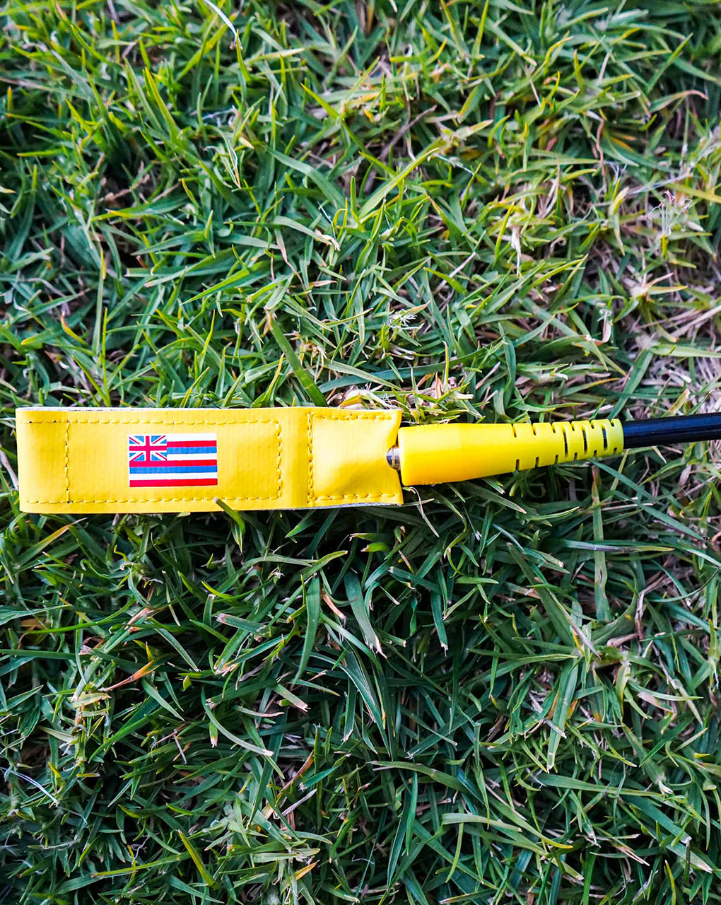 VEIA JJF PRO 6' with 7.5mm CORD HAWAII EDITION LEASH (2025) - YELLOW/NIGHT