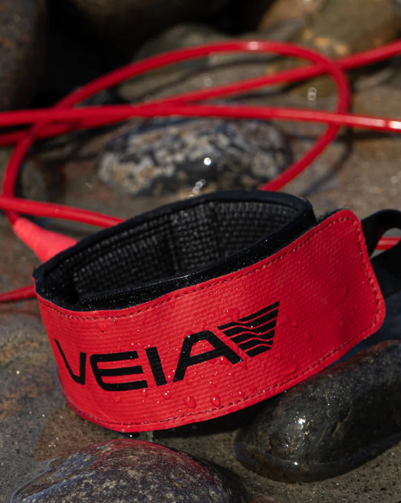 VEIA JJF PRO 6' COMP LEASH - RED