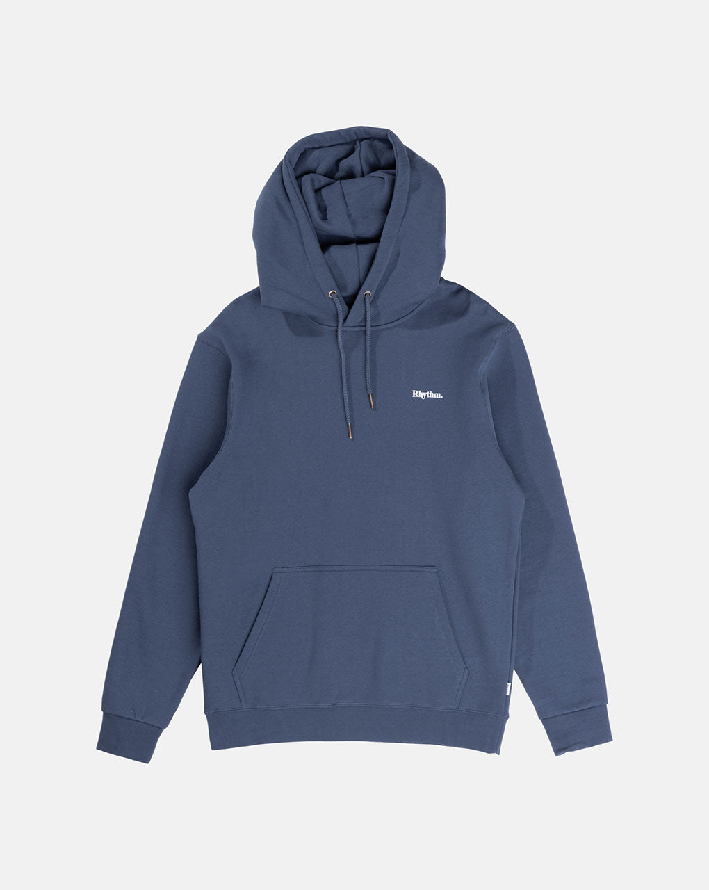 BRAND FLEECE HOOD - NAVY