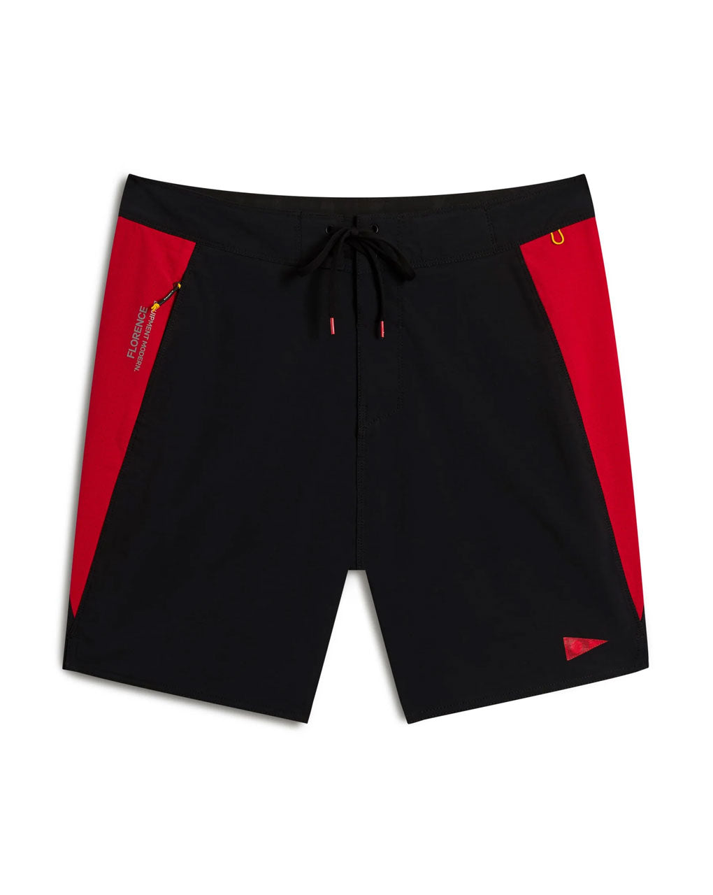 CORDURA AIRTEX BOARDSHORT - BLACK RESCUE RED